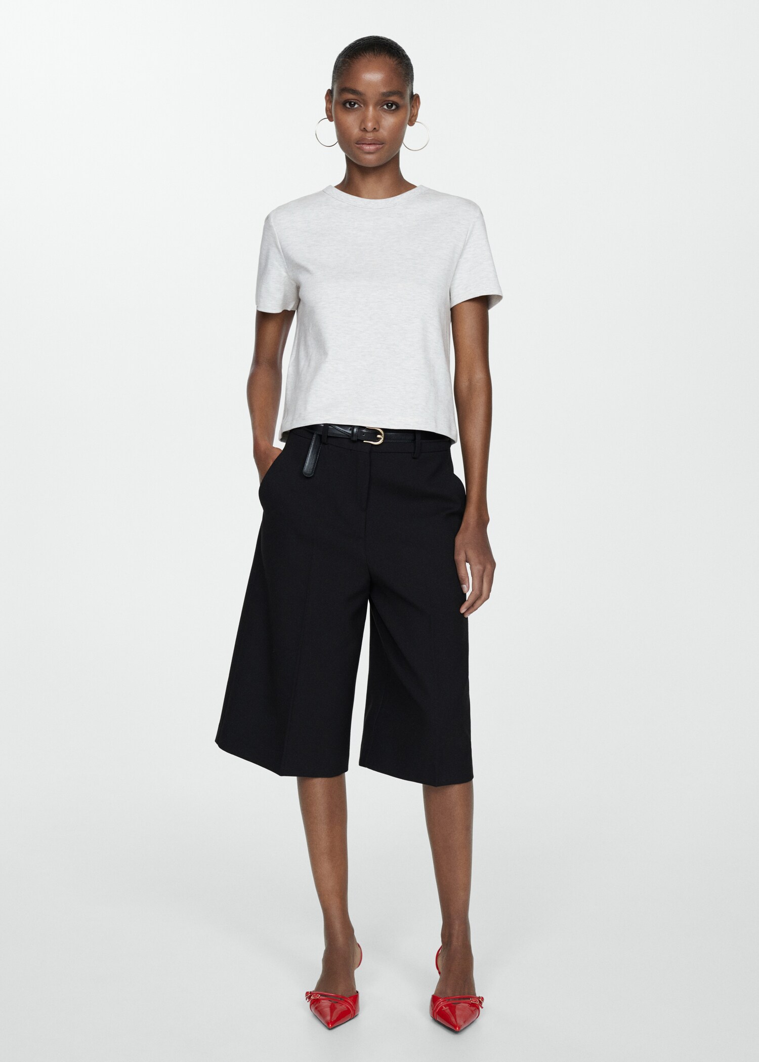 Short-sleeved cotton t-shirt - General plane