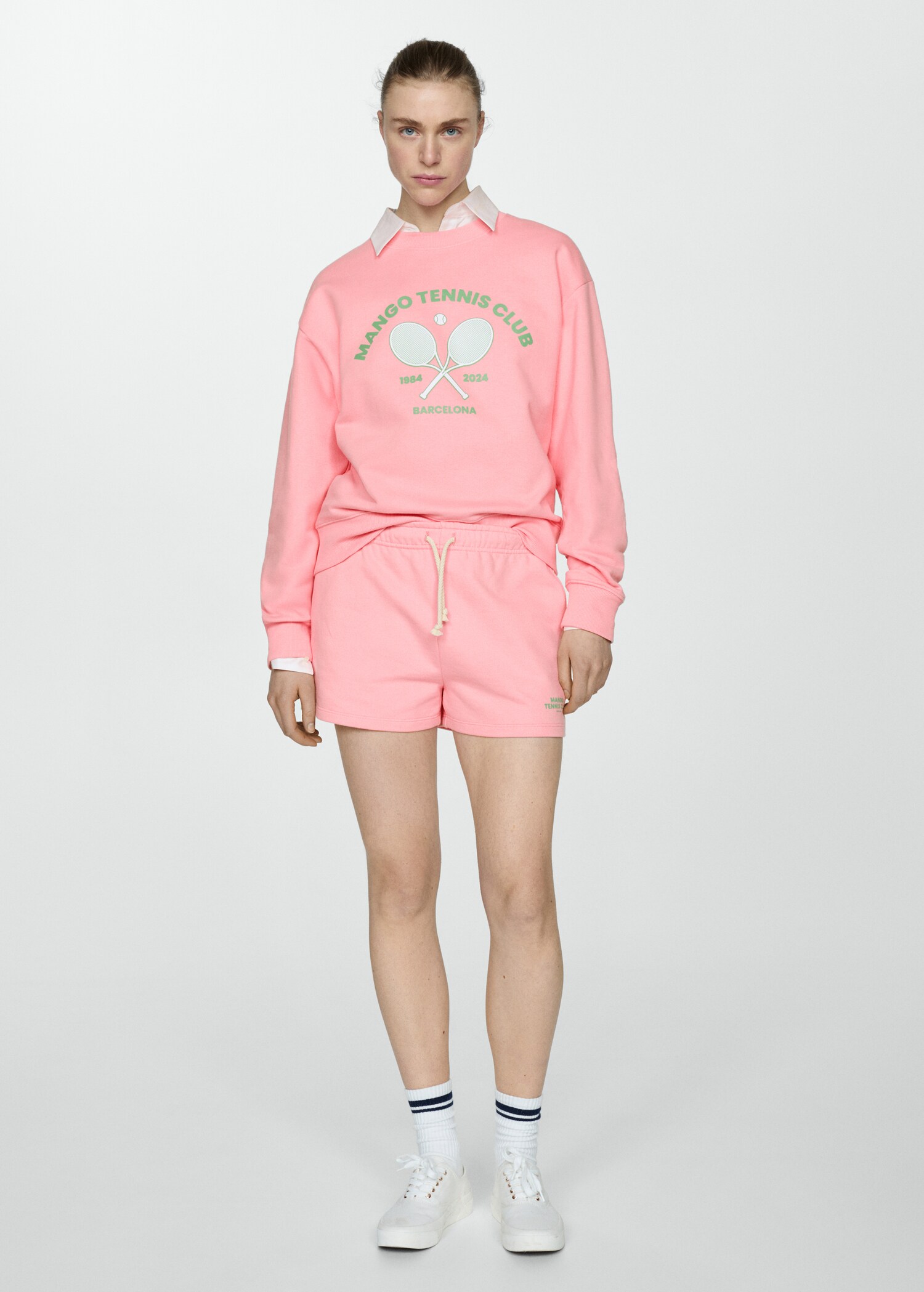 Shorts punto logo - Plano general