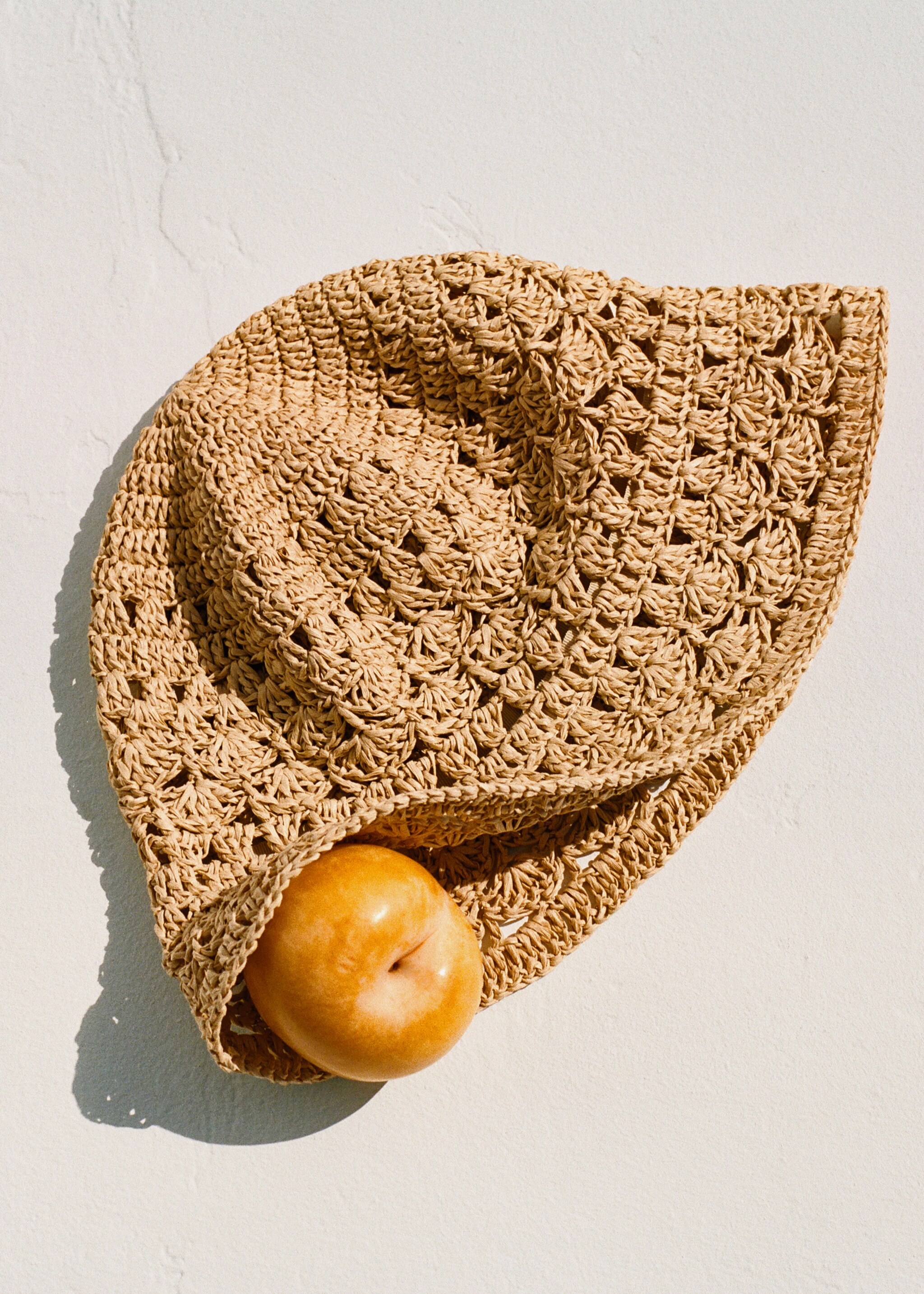 Natural fibre hat - General plane