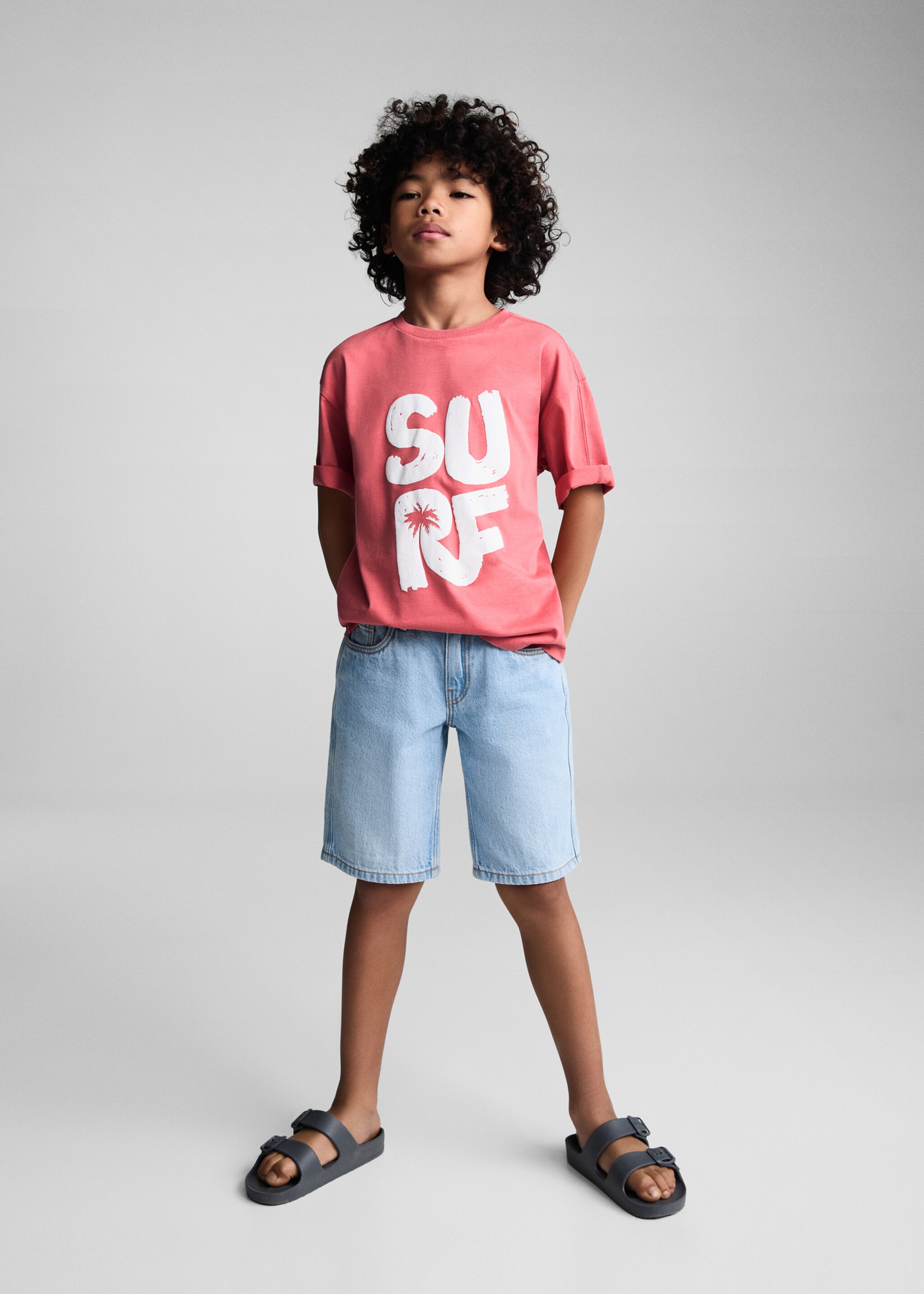 Surf printed t-shirt - General plane