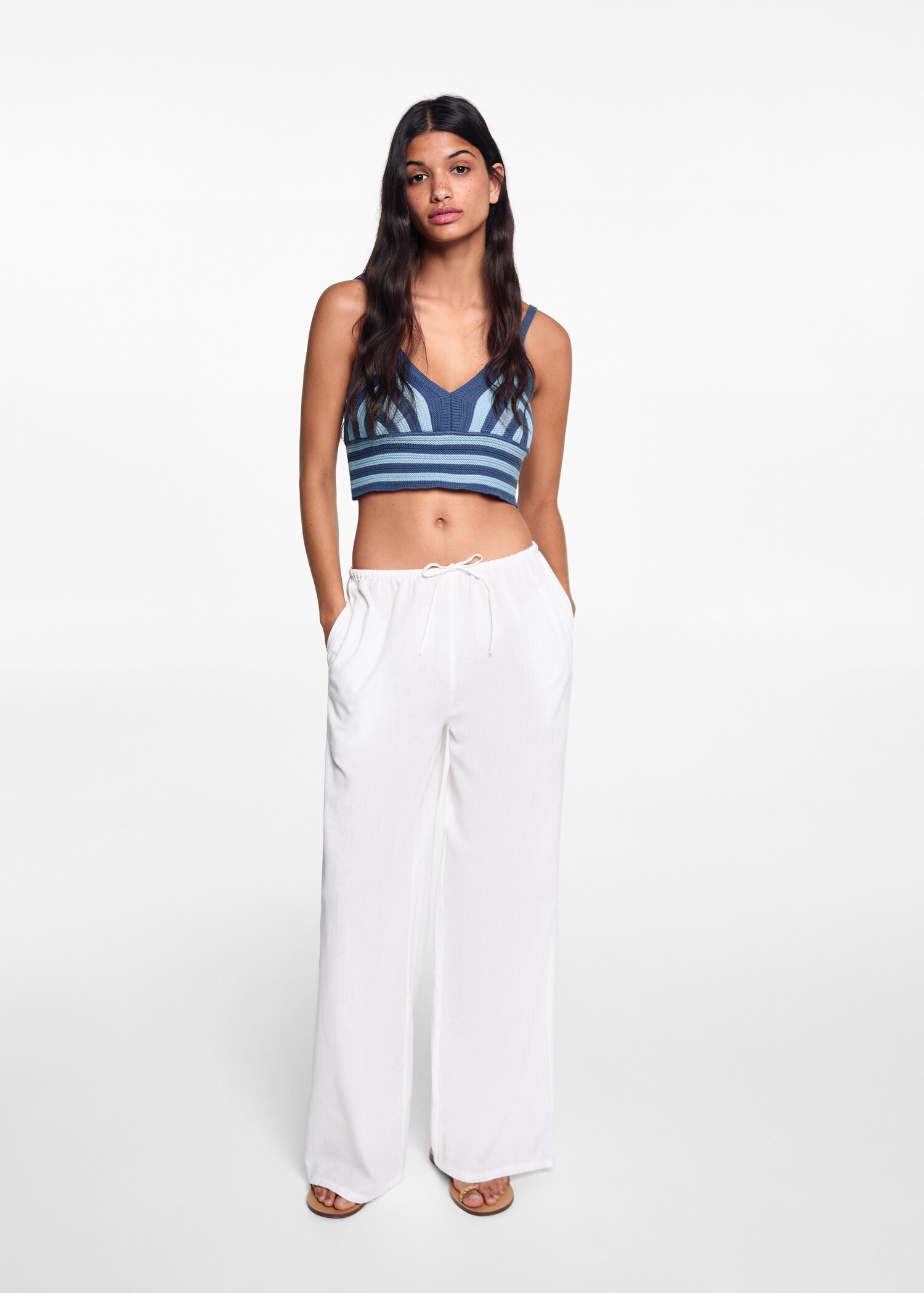 Top crop crochet - Plano general