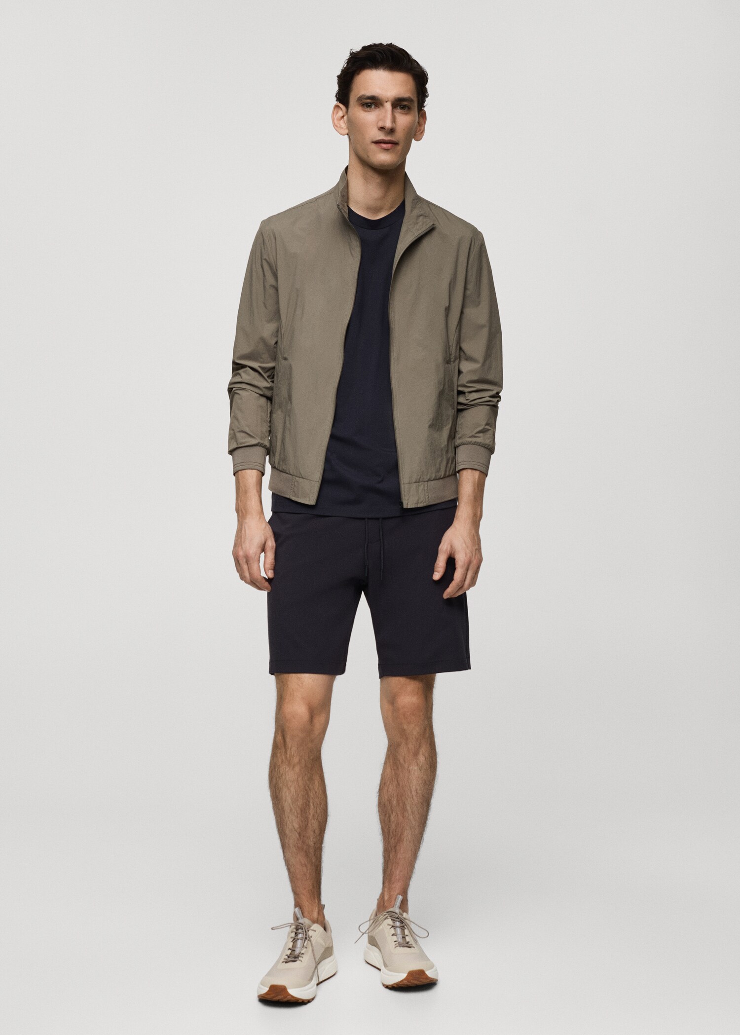 Jaqueta bomber water repellent - Pla general