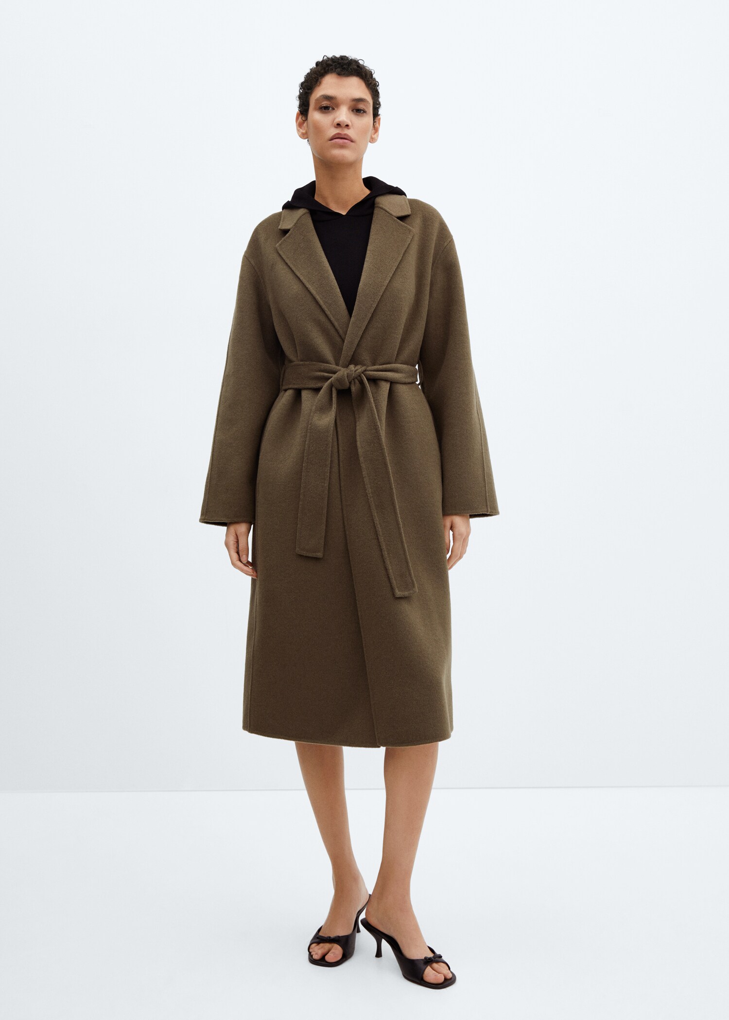 Belt handmade coat - General plane