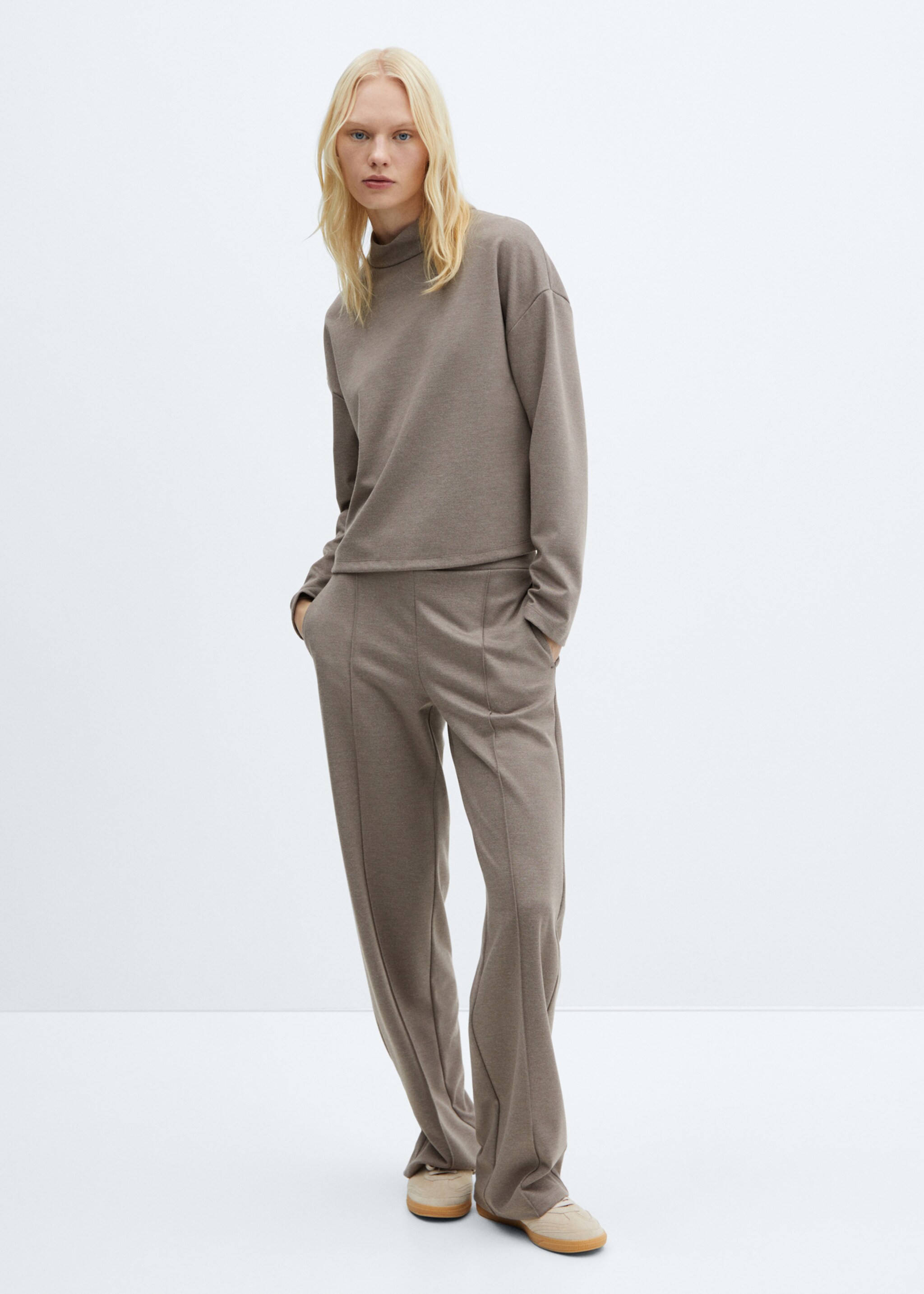 Sweater col bénitier - Plan général