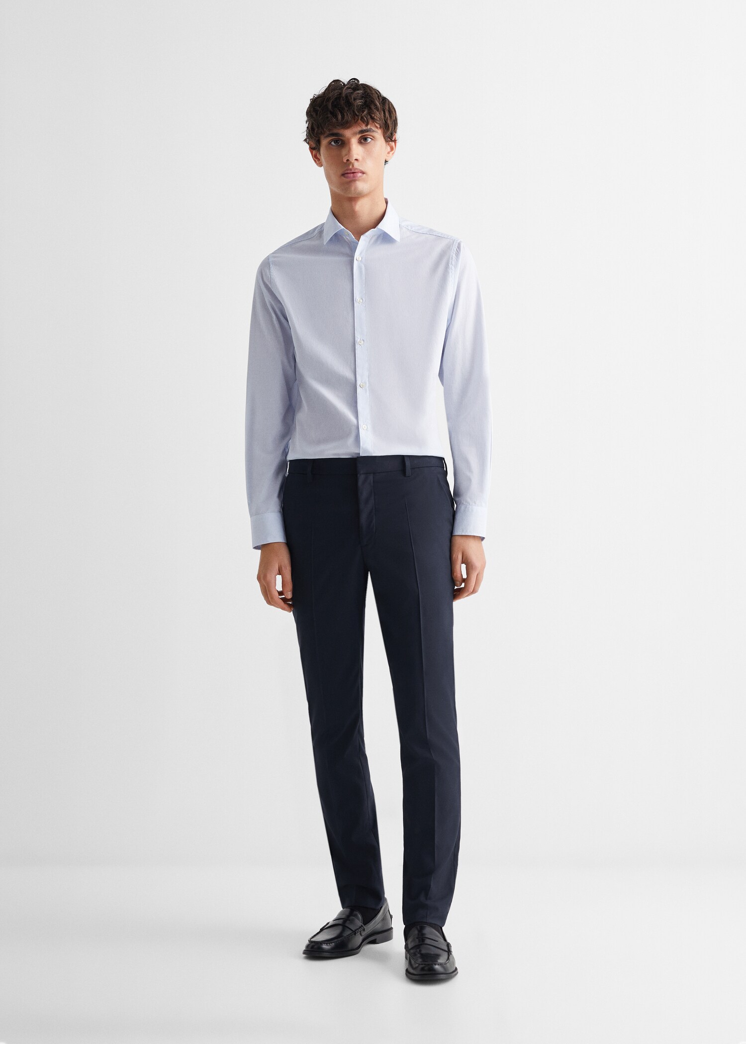 Oxford cotton shirt - General plane