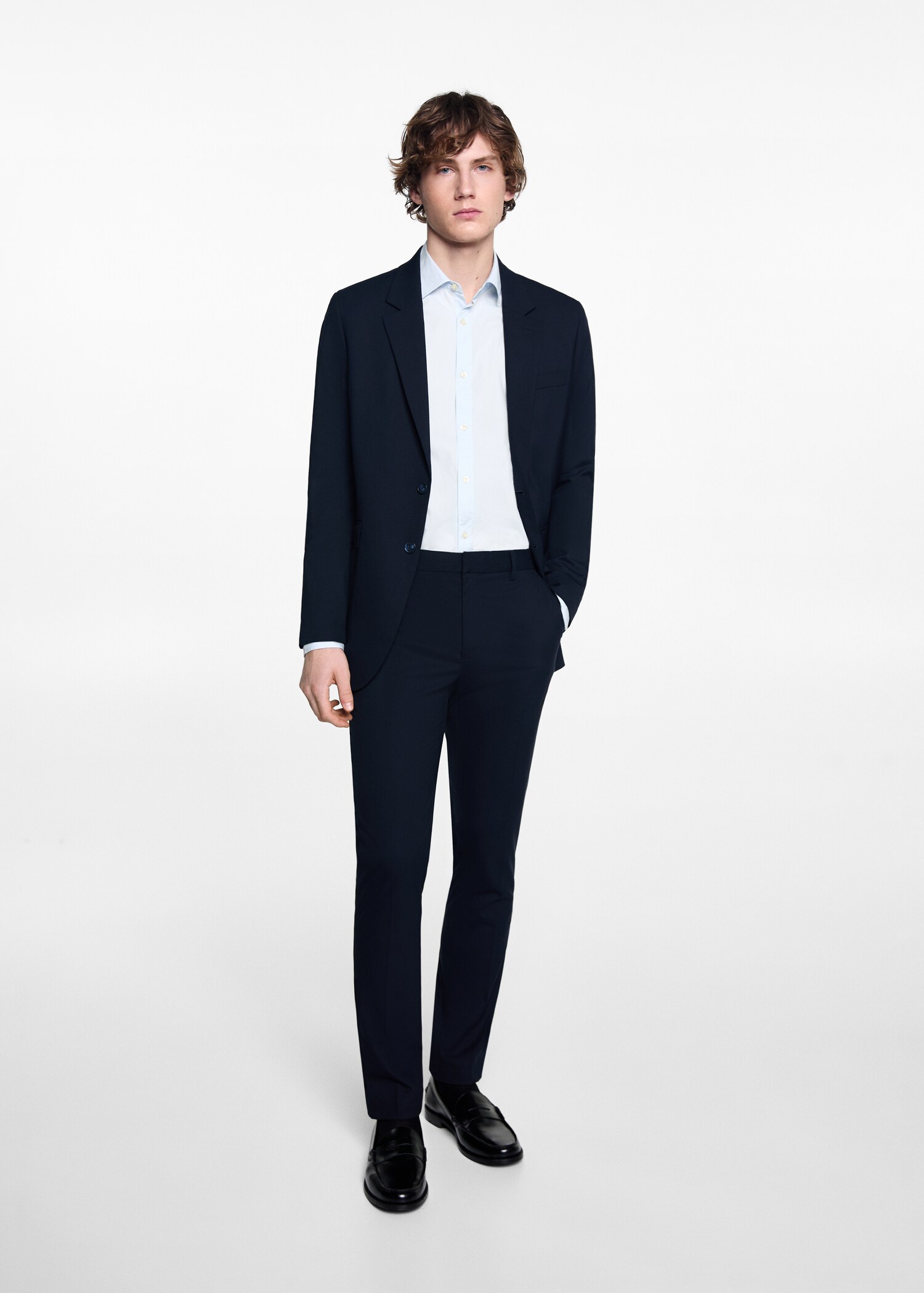 Oxford cotton shirt - General plane