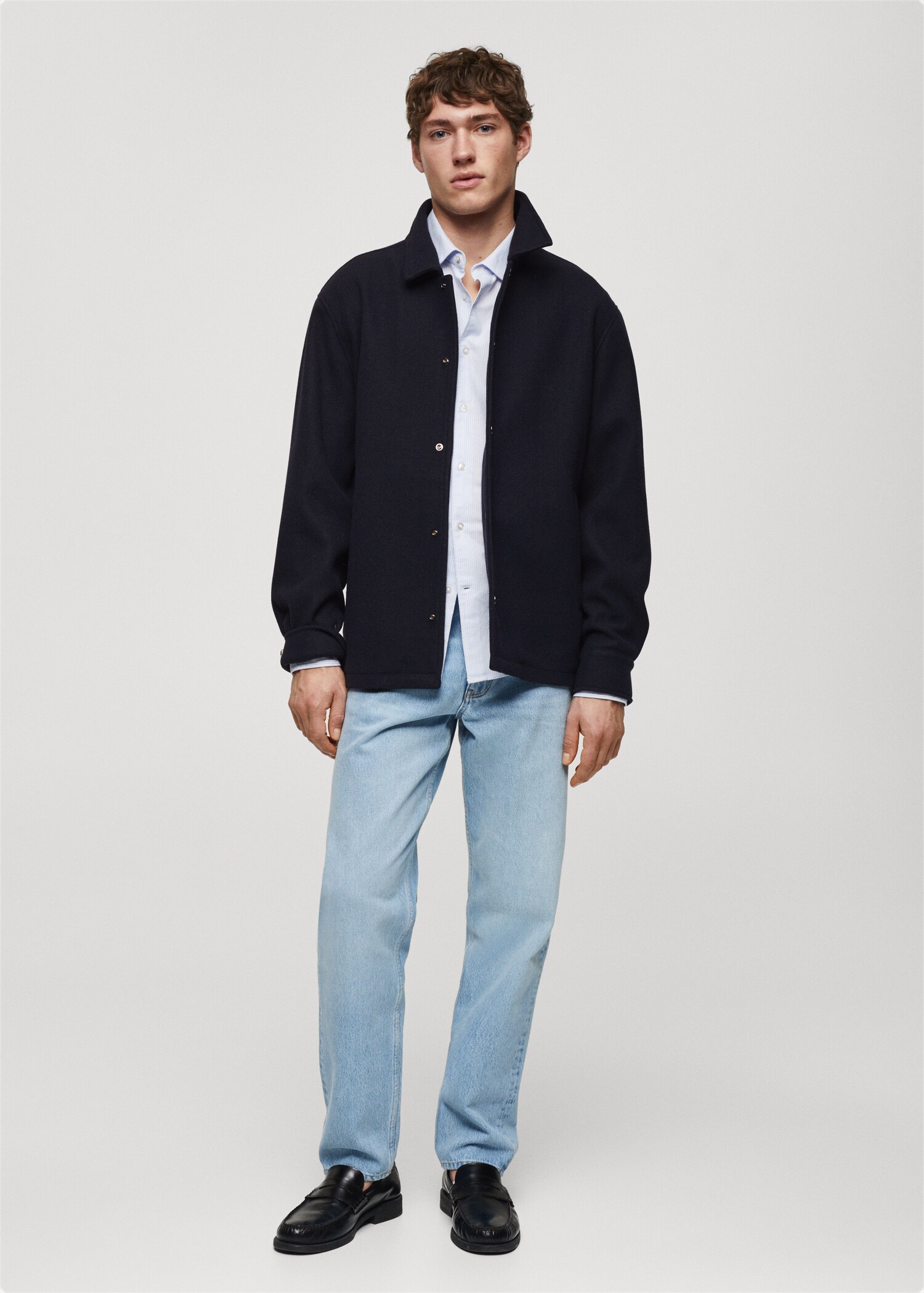 Snap buttons overshirt - General plane