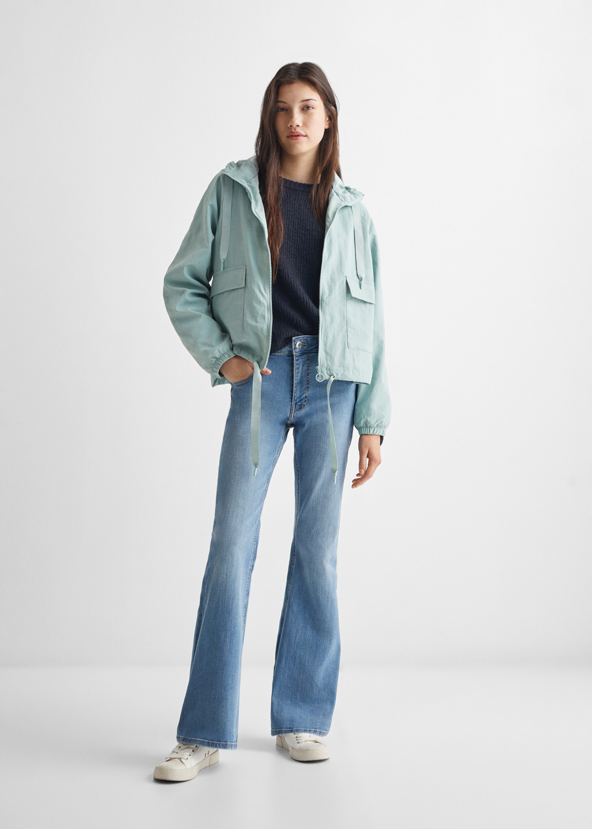 Lightweight pocket jacket - General plane