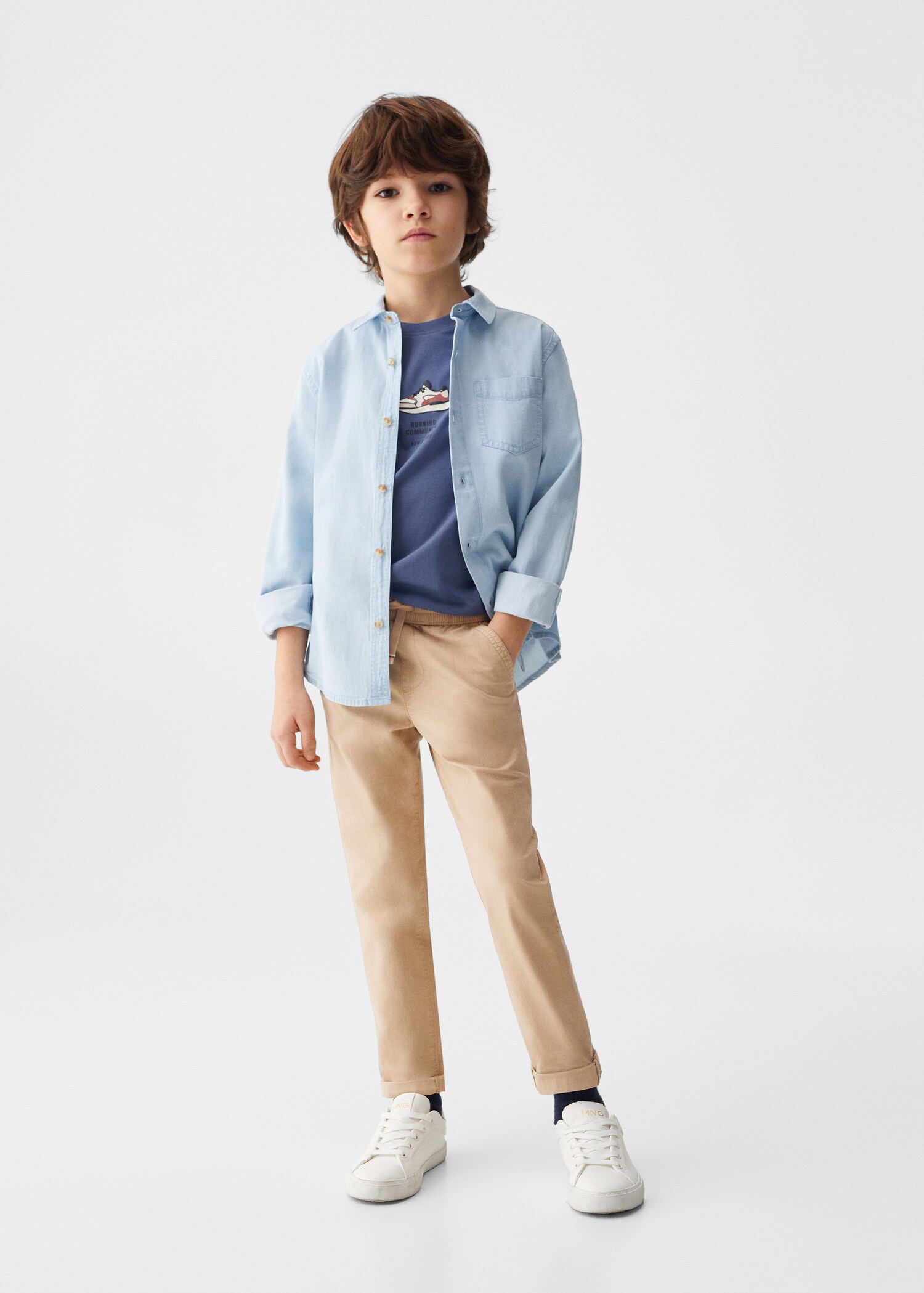 Pantalón jogger algodón - Plano general