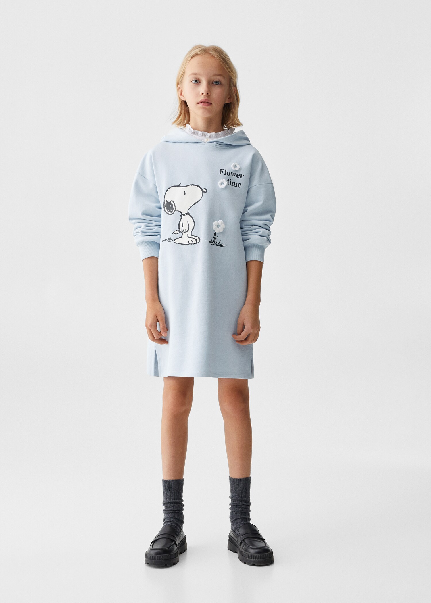 Vestido sudadera Snoopy - Plano general