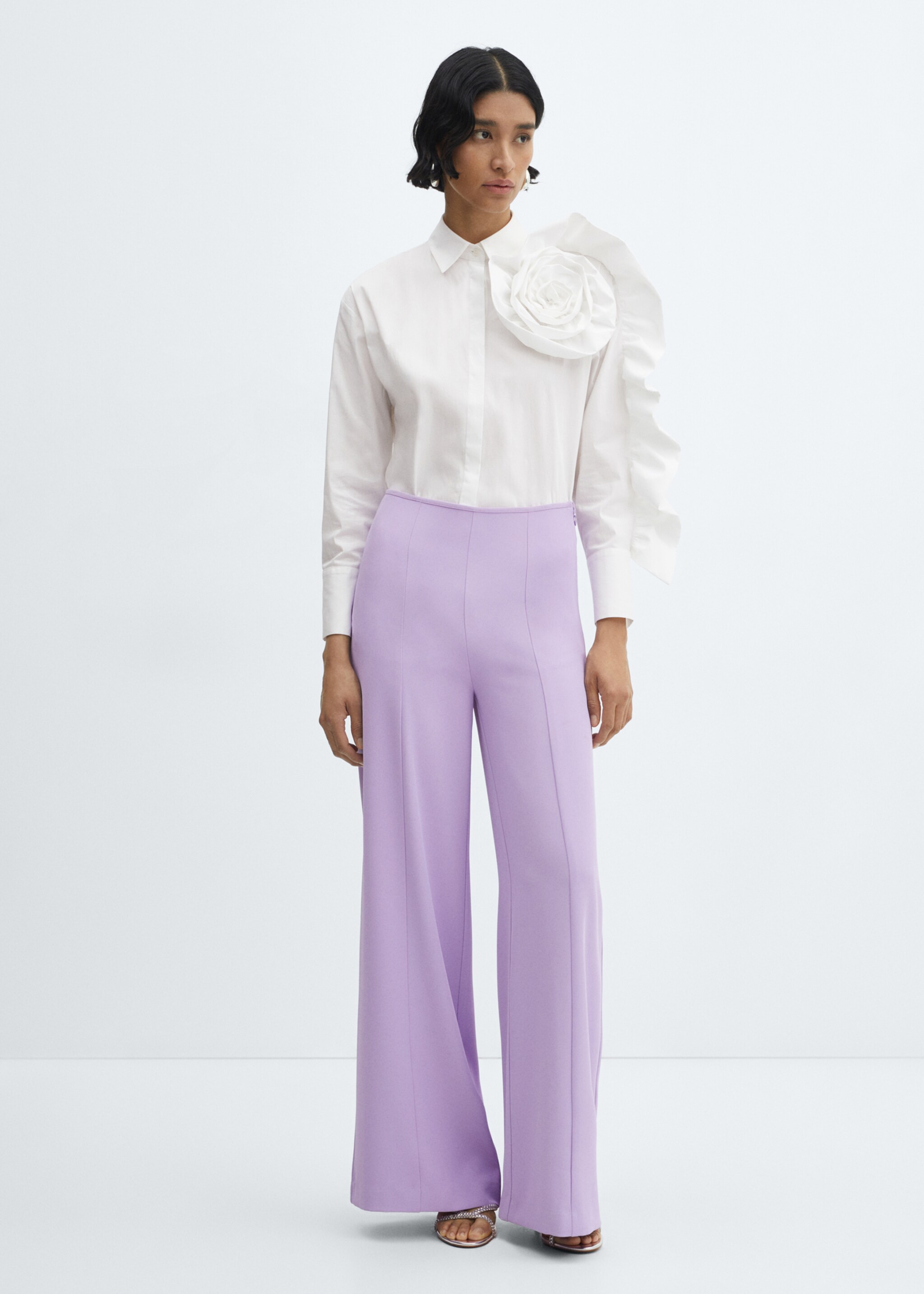 Decorative seams trousers - General plane