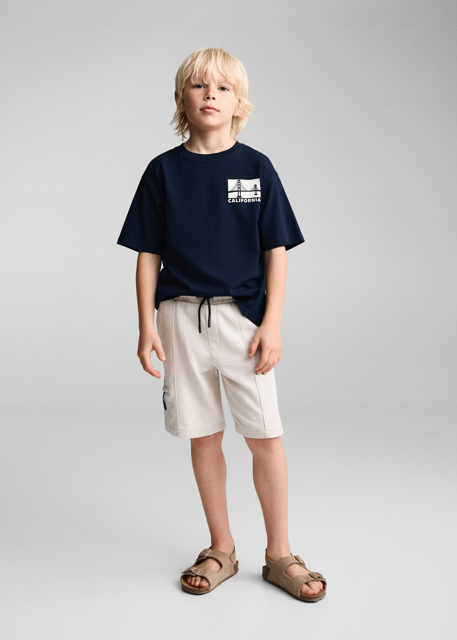 Bermudashorts mit Gummibund - Allgemeine Ansicht