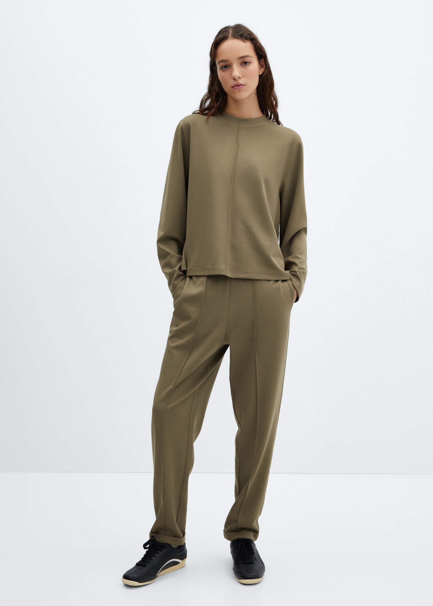 Pantalons jogger costures - Pla general