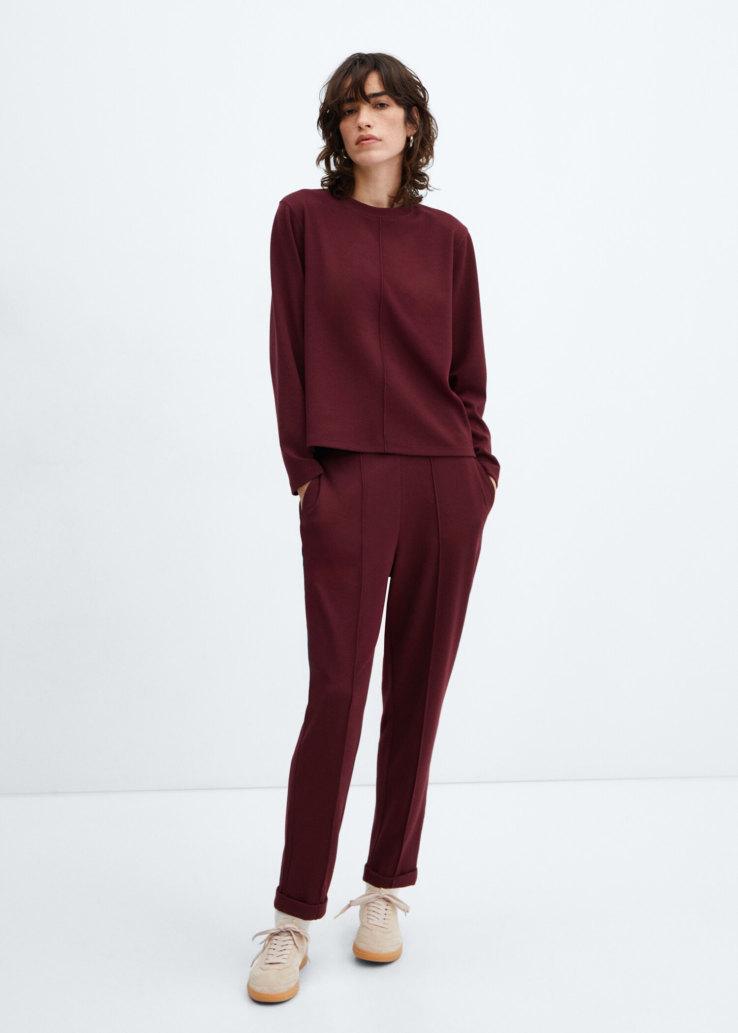 Pantalons jogger costures - Pla general