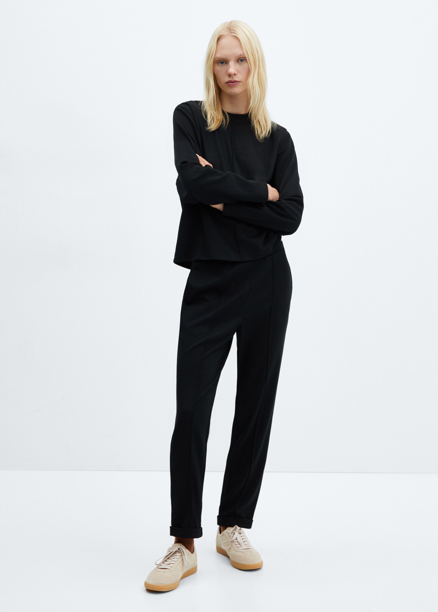 Pantalons jogger costures - Pla general