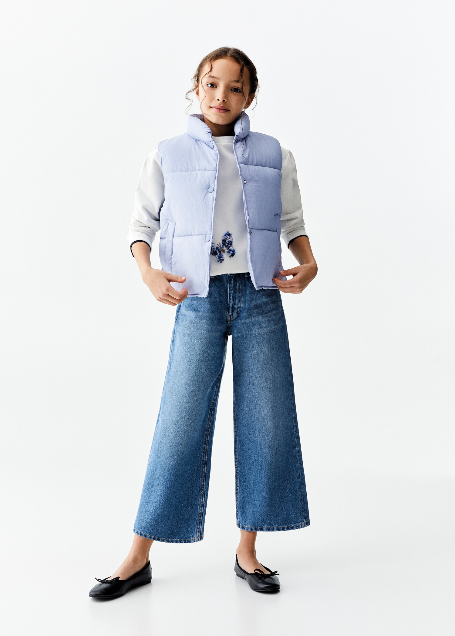 Quilted gilet - General plane