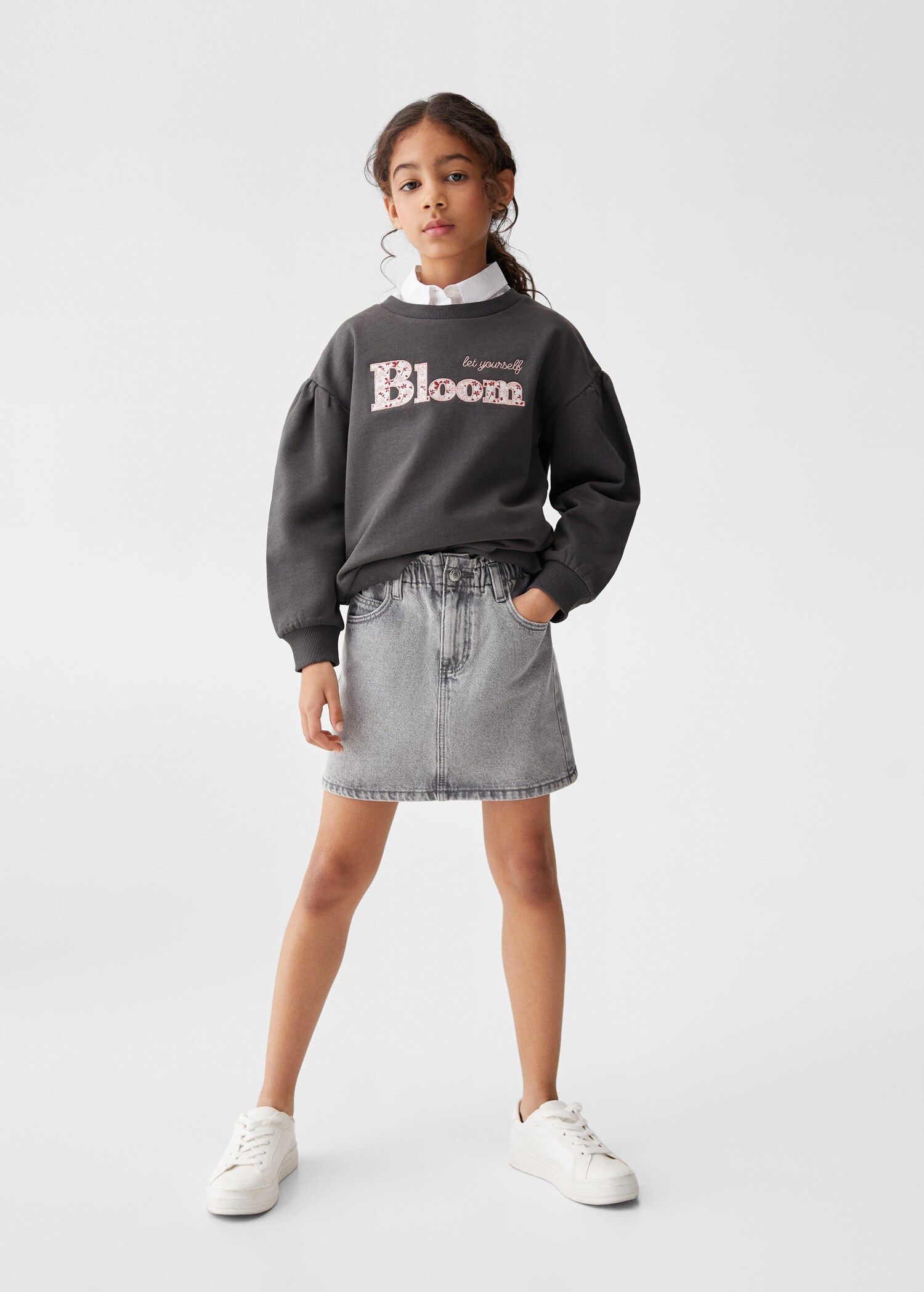Faldilla denim paperbag - Pla general