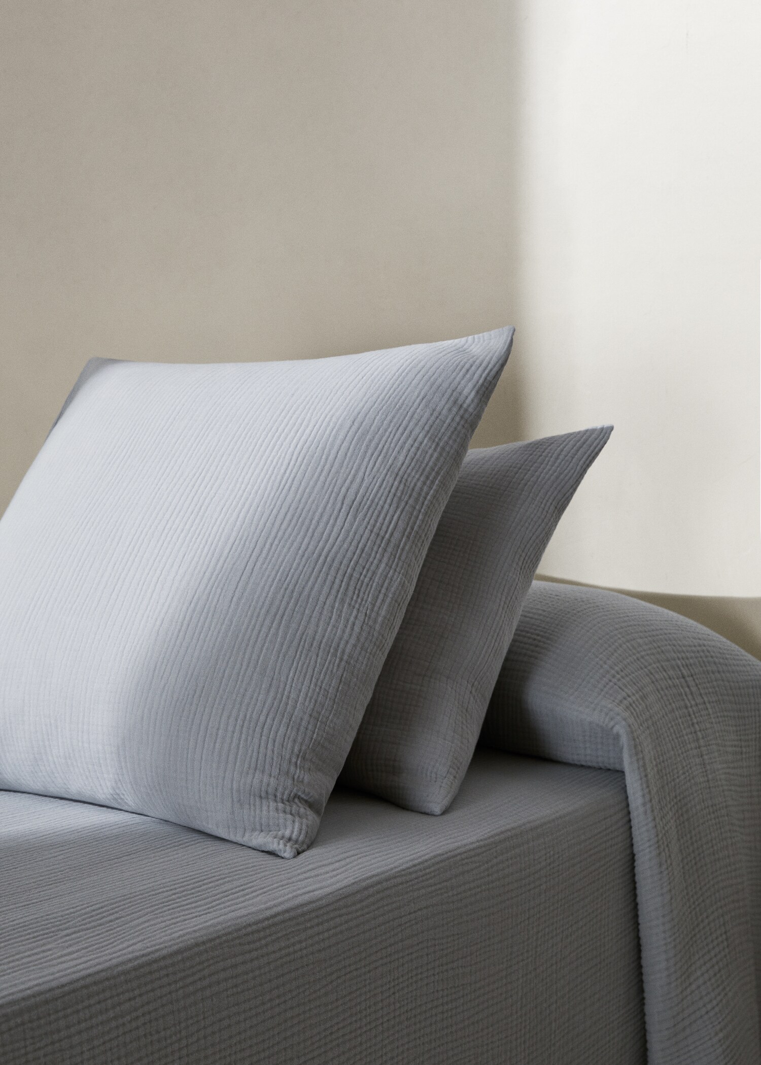 Taie d'oreiller gaze coton 45x110 cm - Plan général