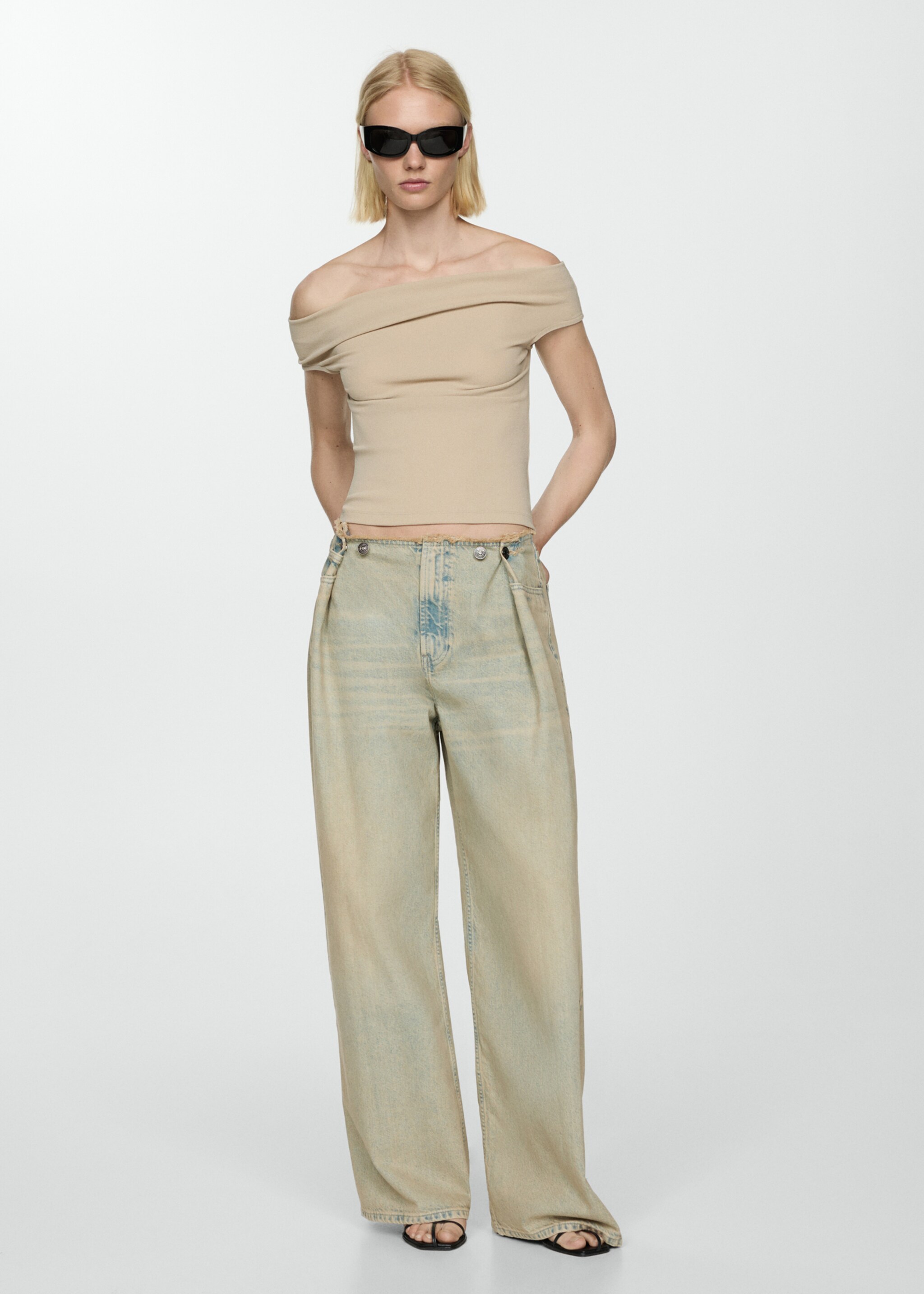 Super-loose wideleg jeans - General plane
