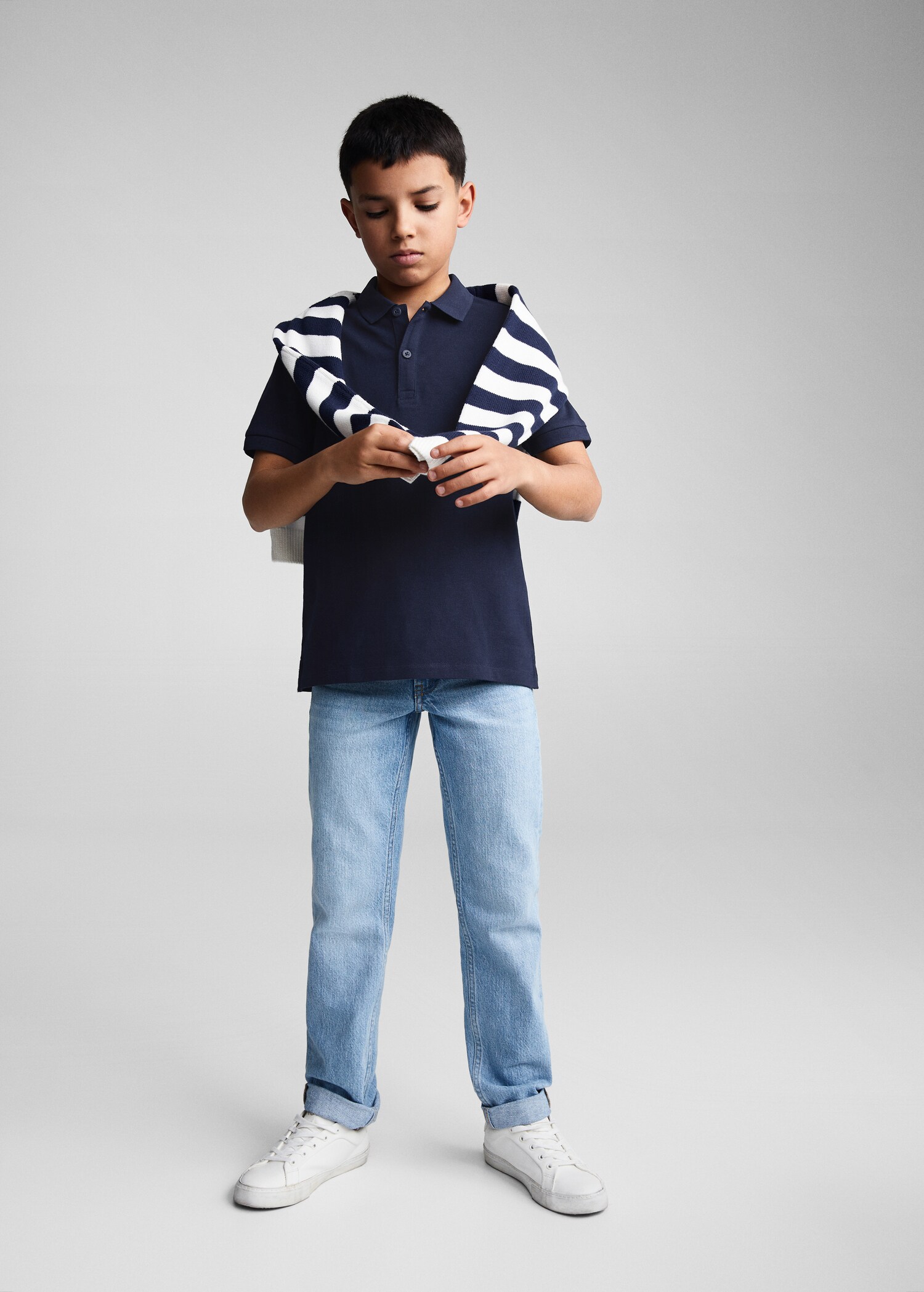 Polo 100 % coton - Plan général