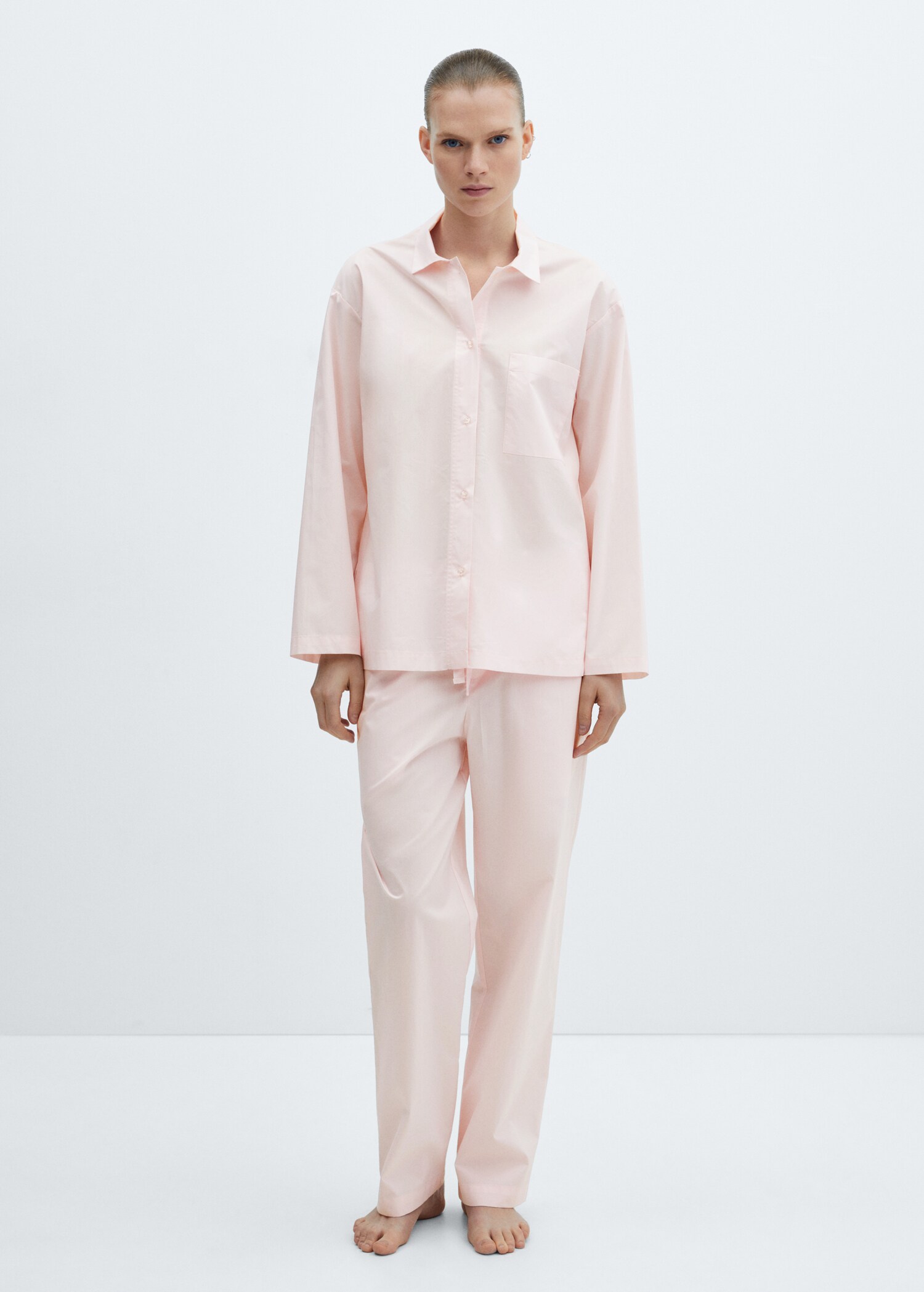 Two-piece cotton pyjamas - General plane