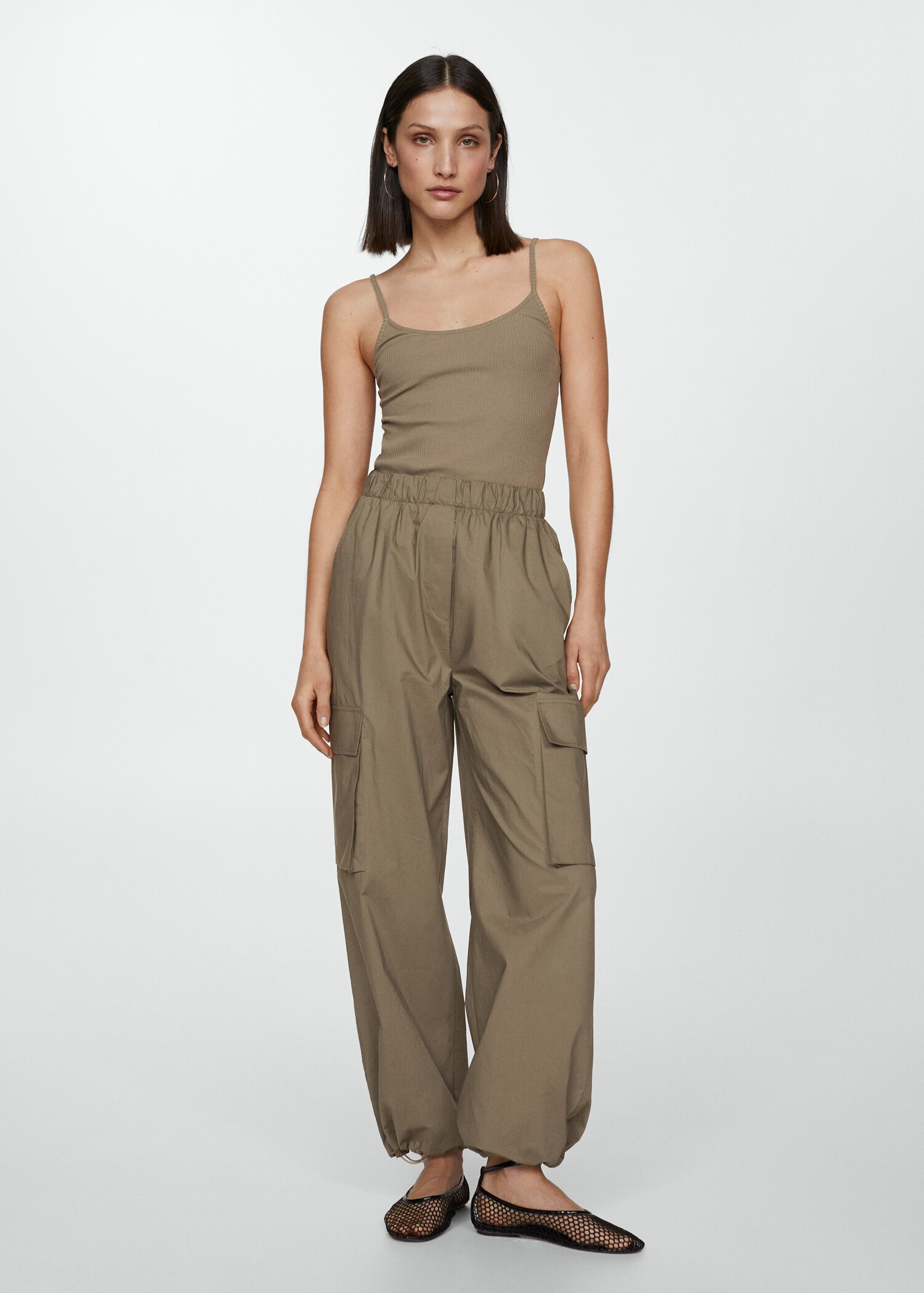 Parachute overall with braces - General plane