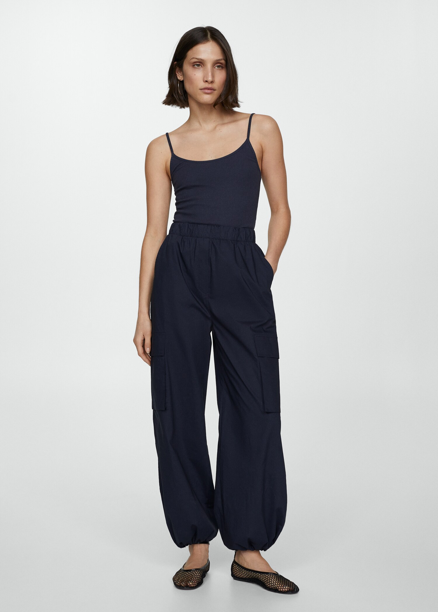 Parachute overall with braces - General plane