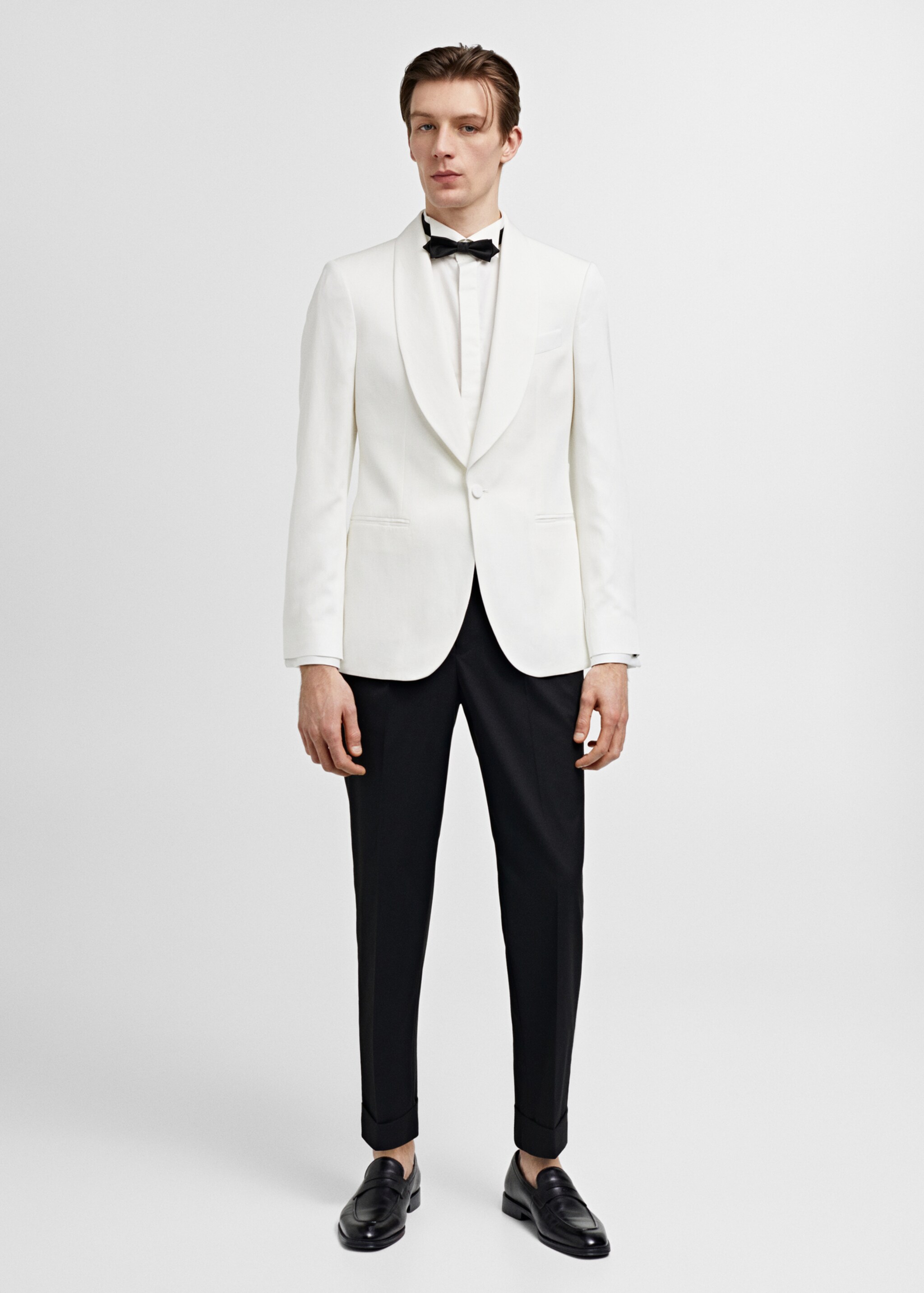 Slim-fit tuxedo shirt - General plane