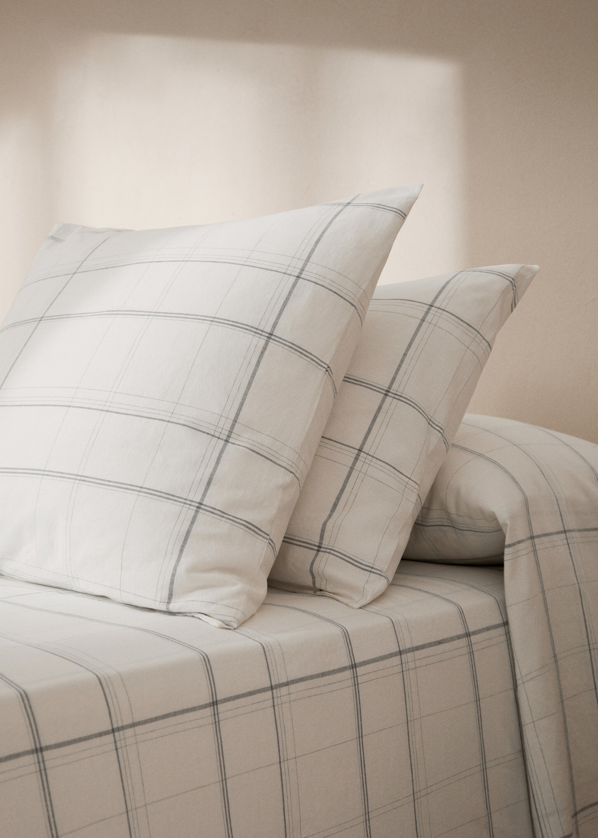 Cotton linen pillowcase 45x110cm - General plane