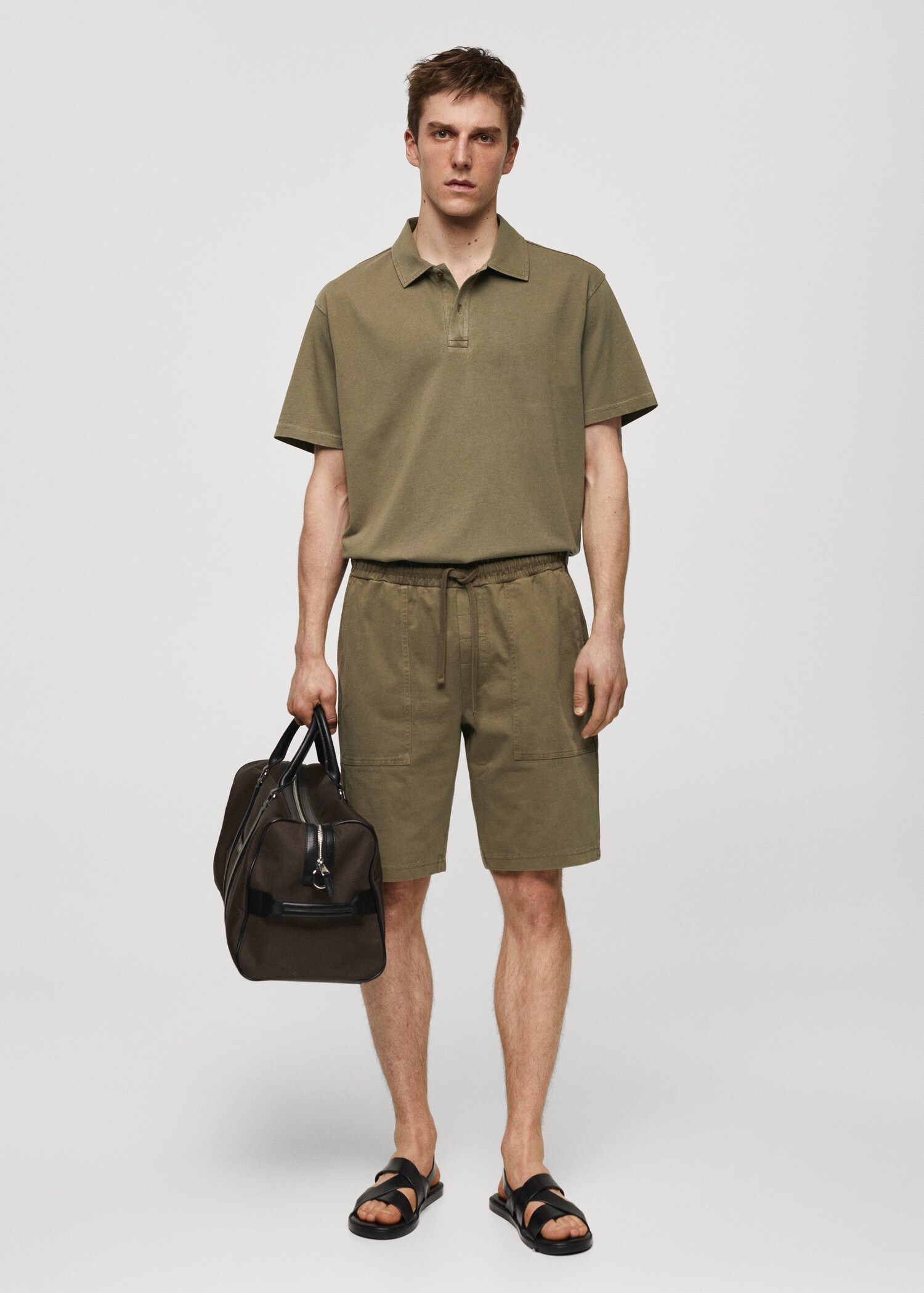 Polo 100% cotó relaxed fit - Pla general