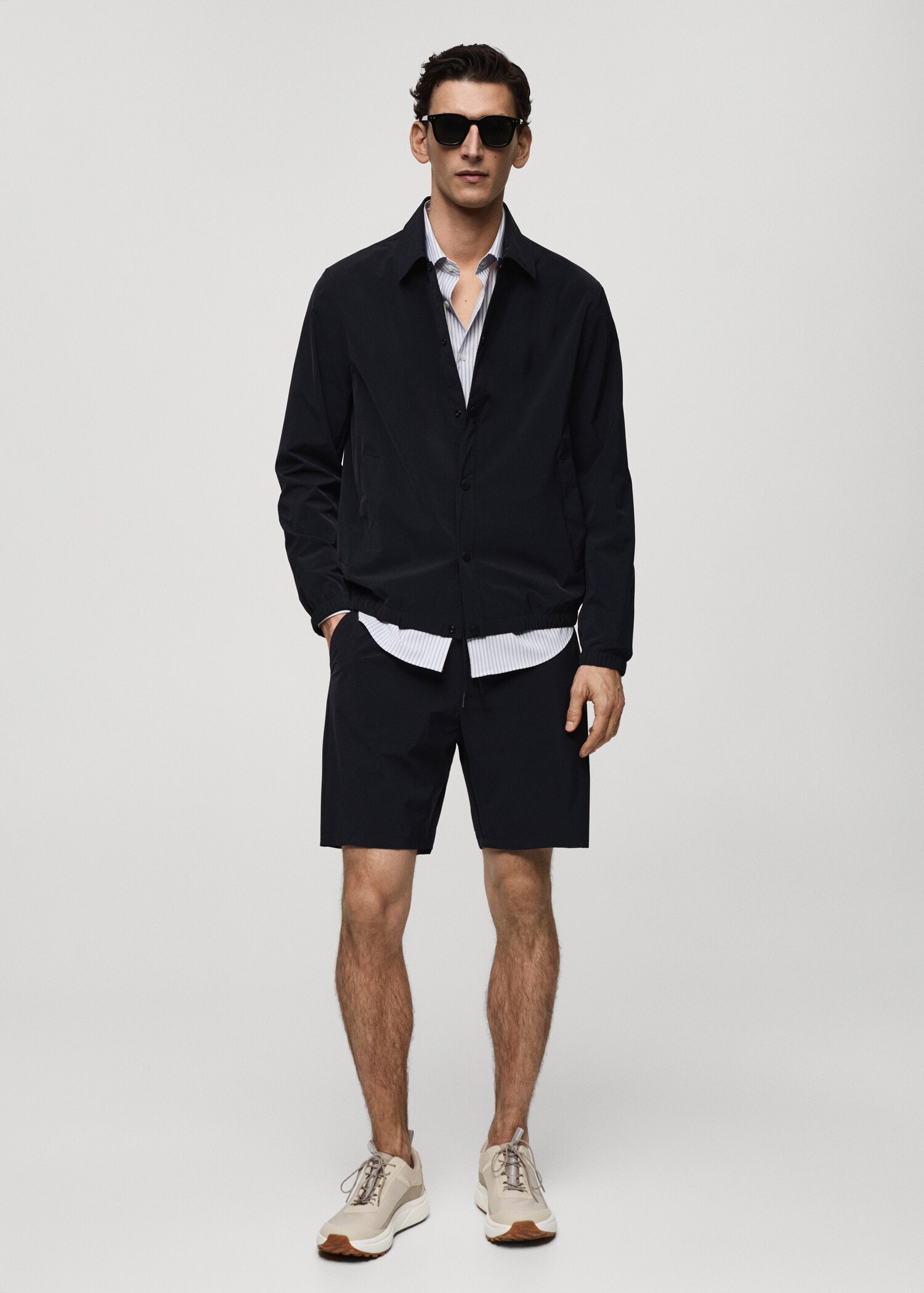 Bermudas regular fit cordón - Plano general