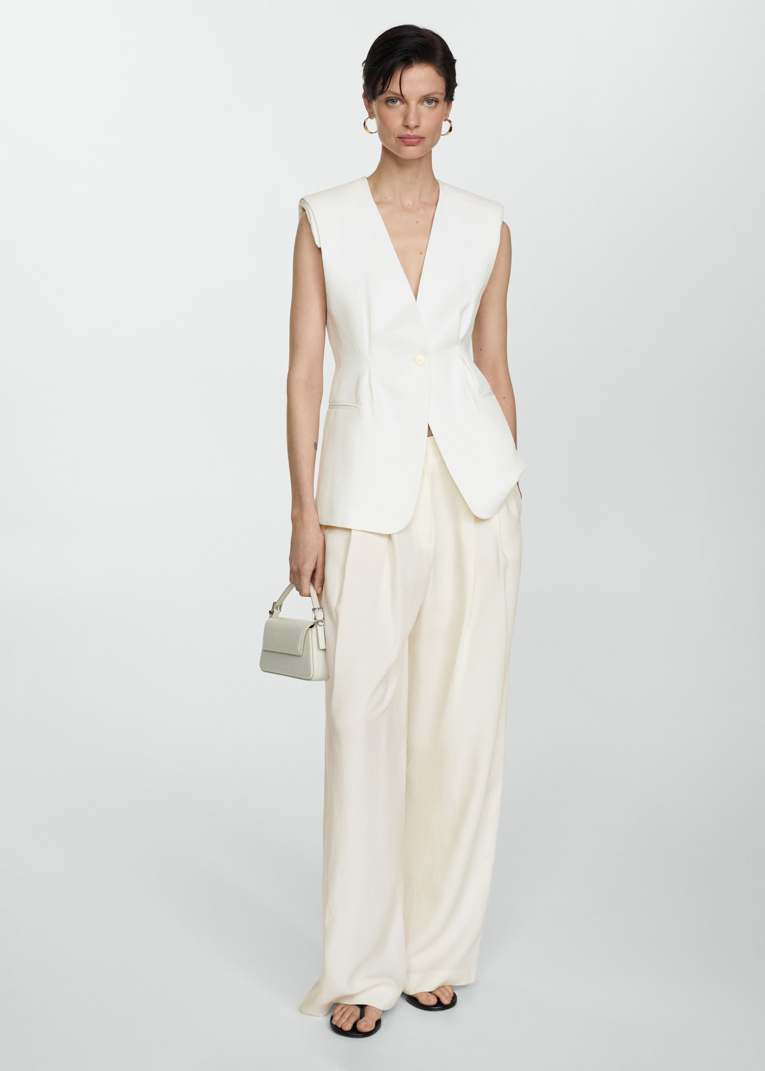 Mango Outlet Chaleco Blazer Mujer Mango Mango Outlet Chaleco Mujer