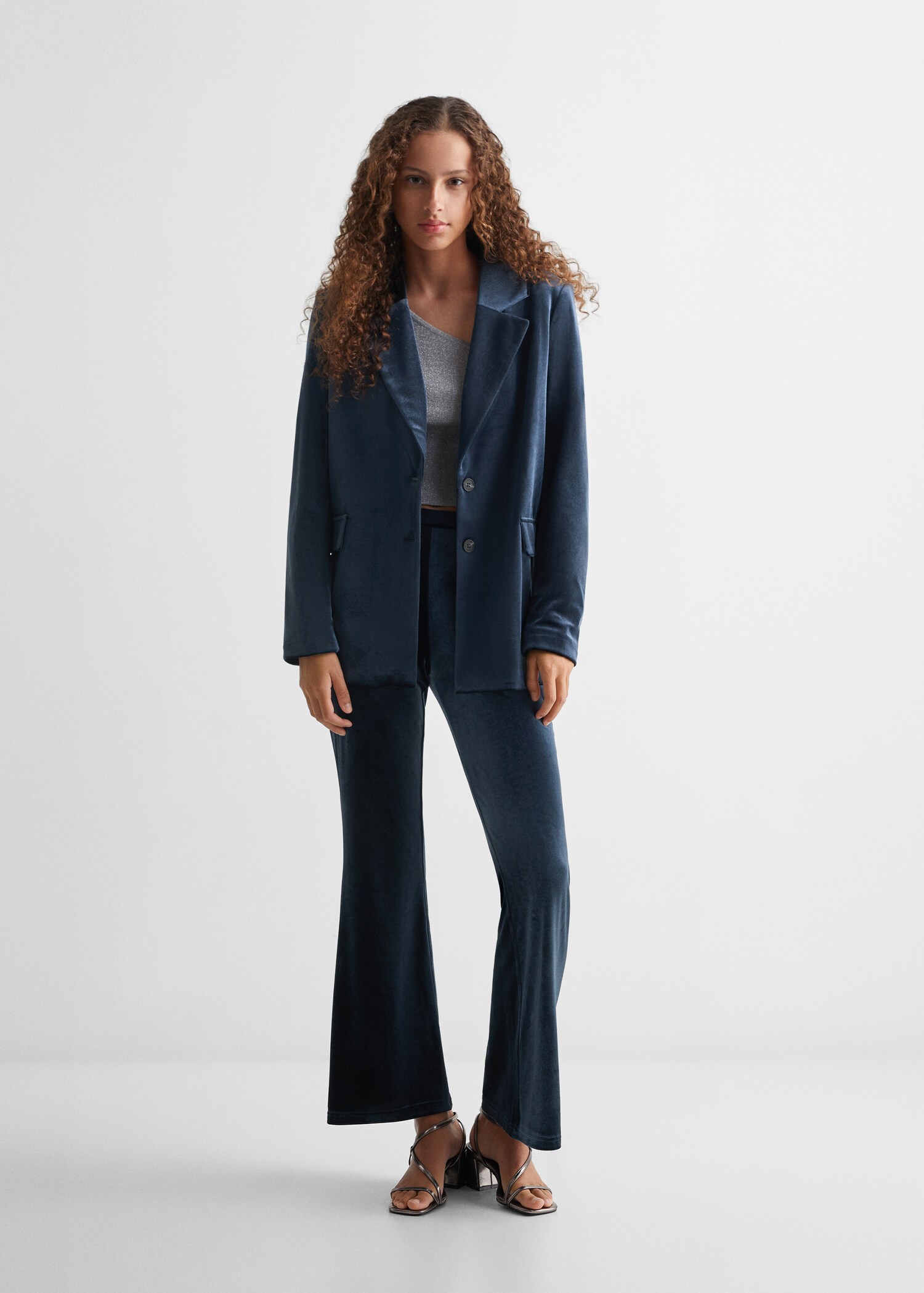 Samt-Blazer - Allgemeine Ansicht