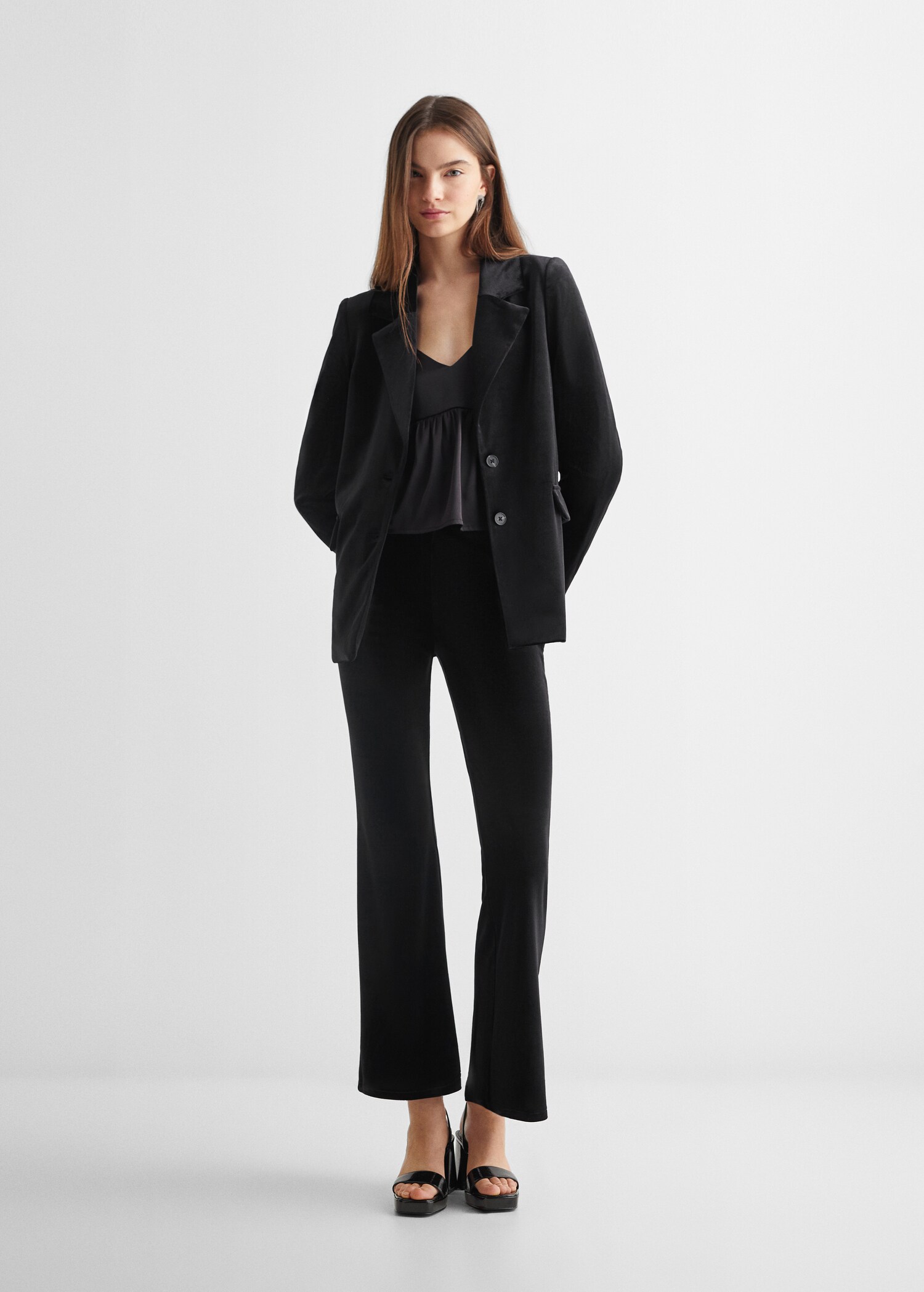 Samt-Blazer - Allgemeine Ansicht