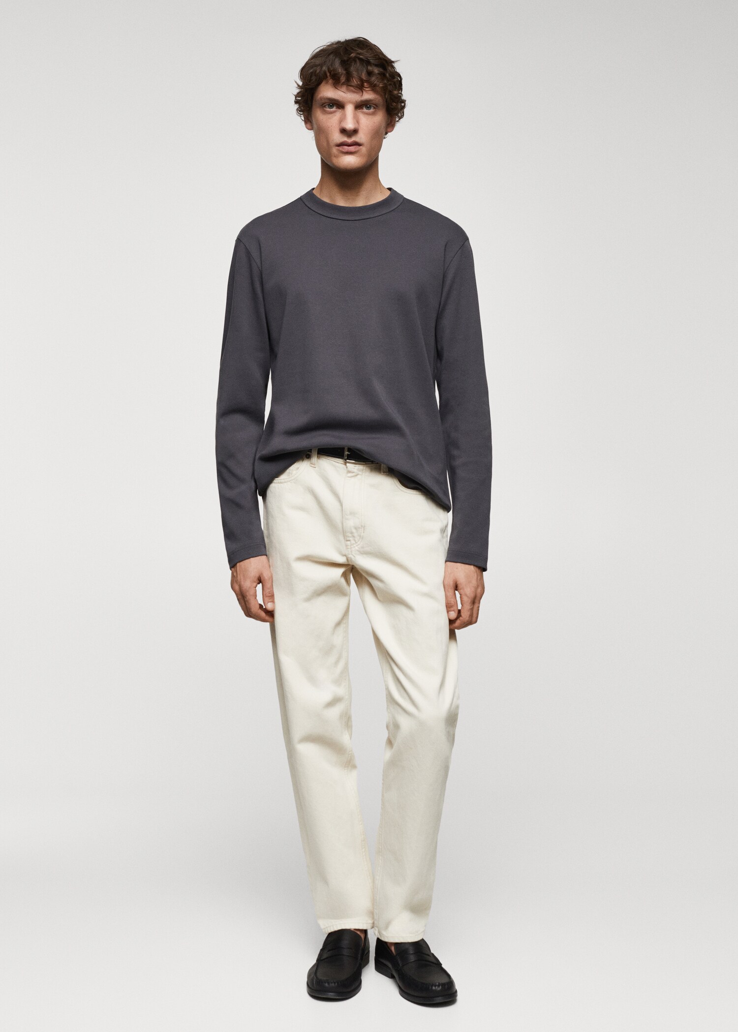 100% cotton long-sleeved t-shirt - General plane