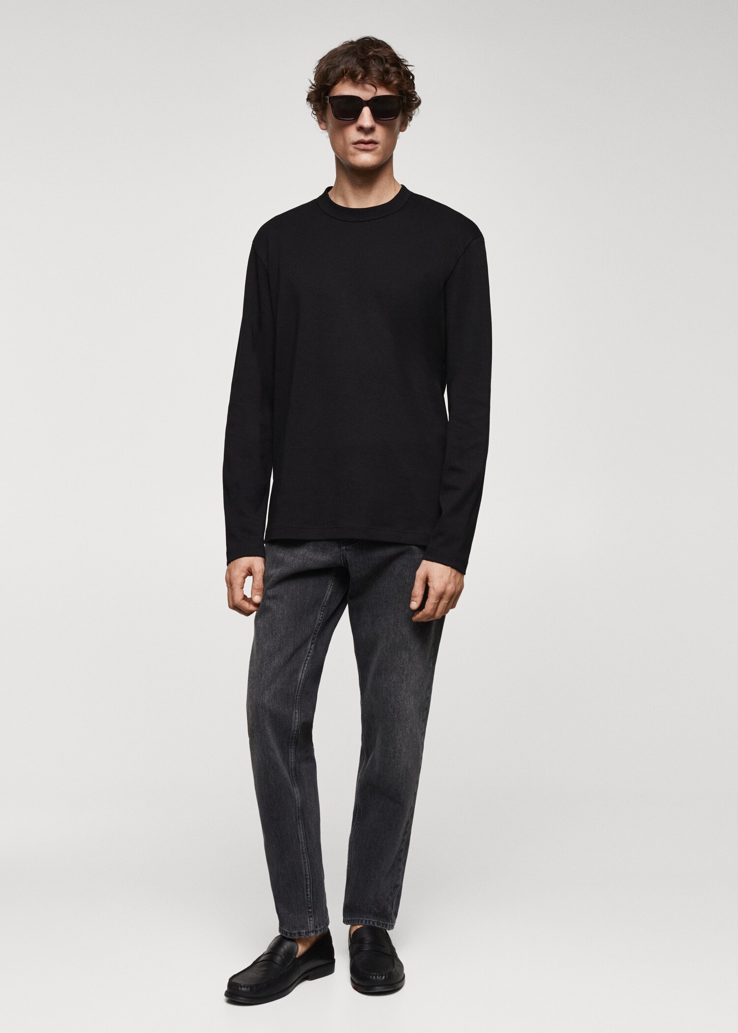 100% cotton long-sleeved t-shirt - General plane