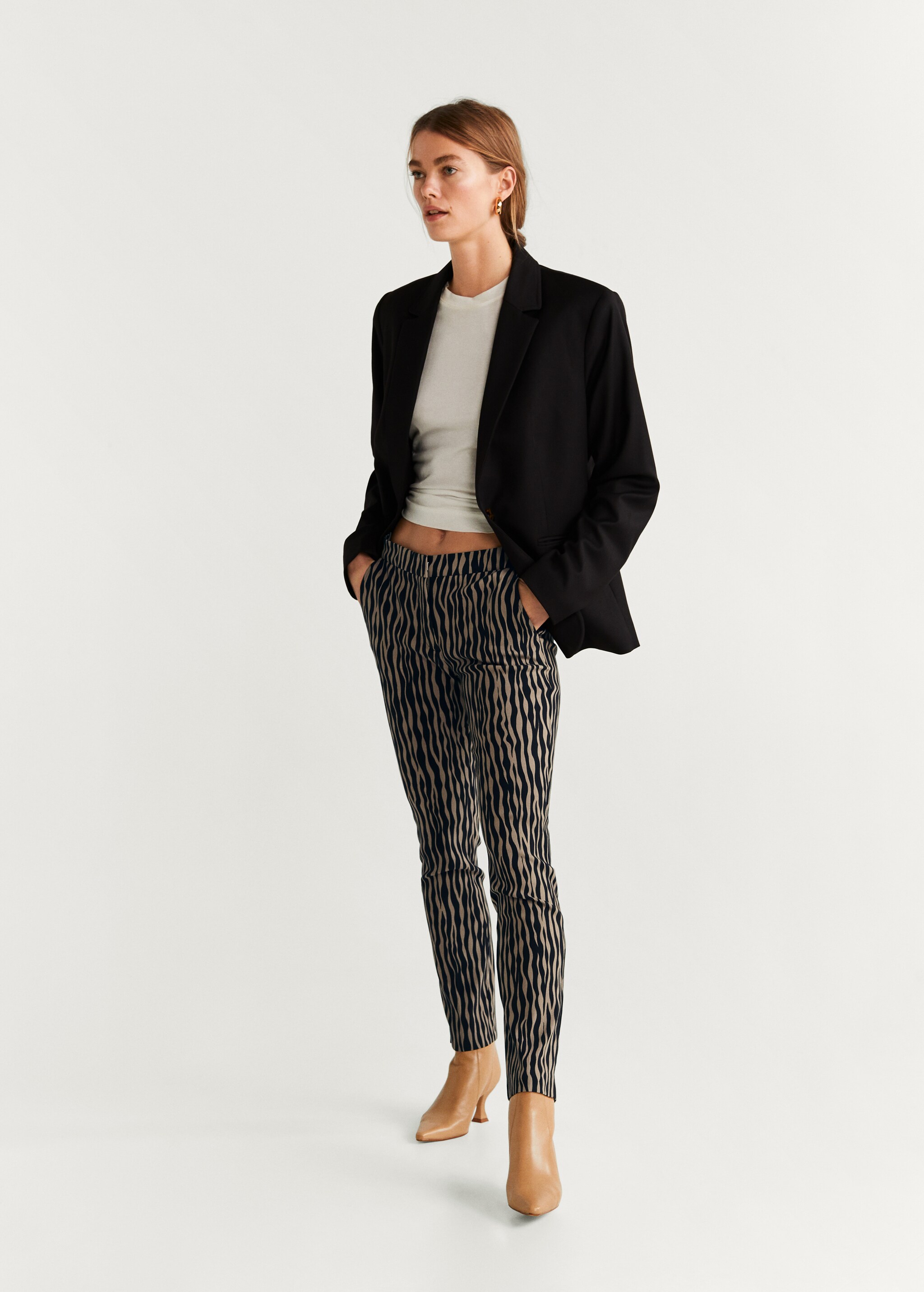 Pantalón skinny crop - Plano general