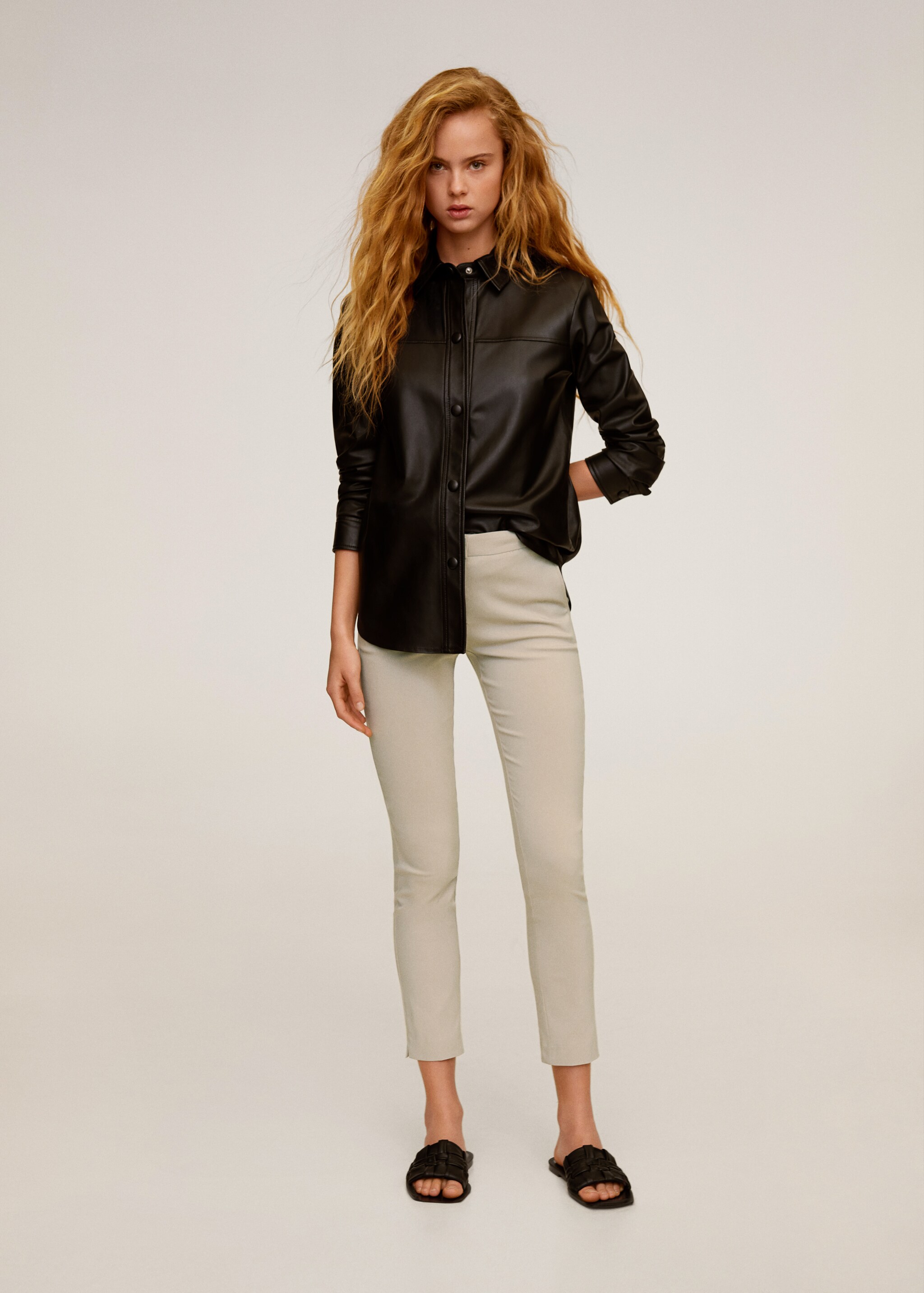 Pantalón skinny crop - Plano general