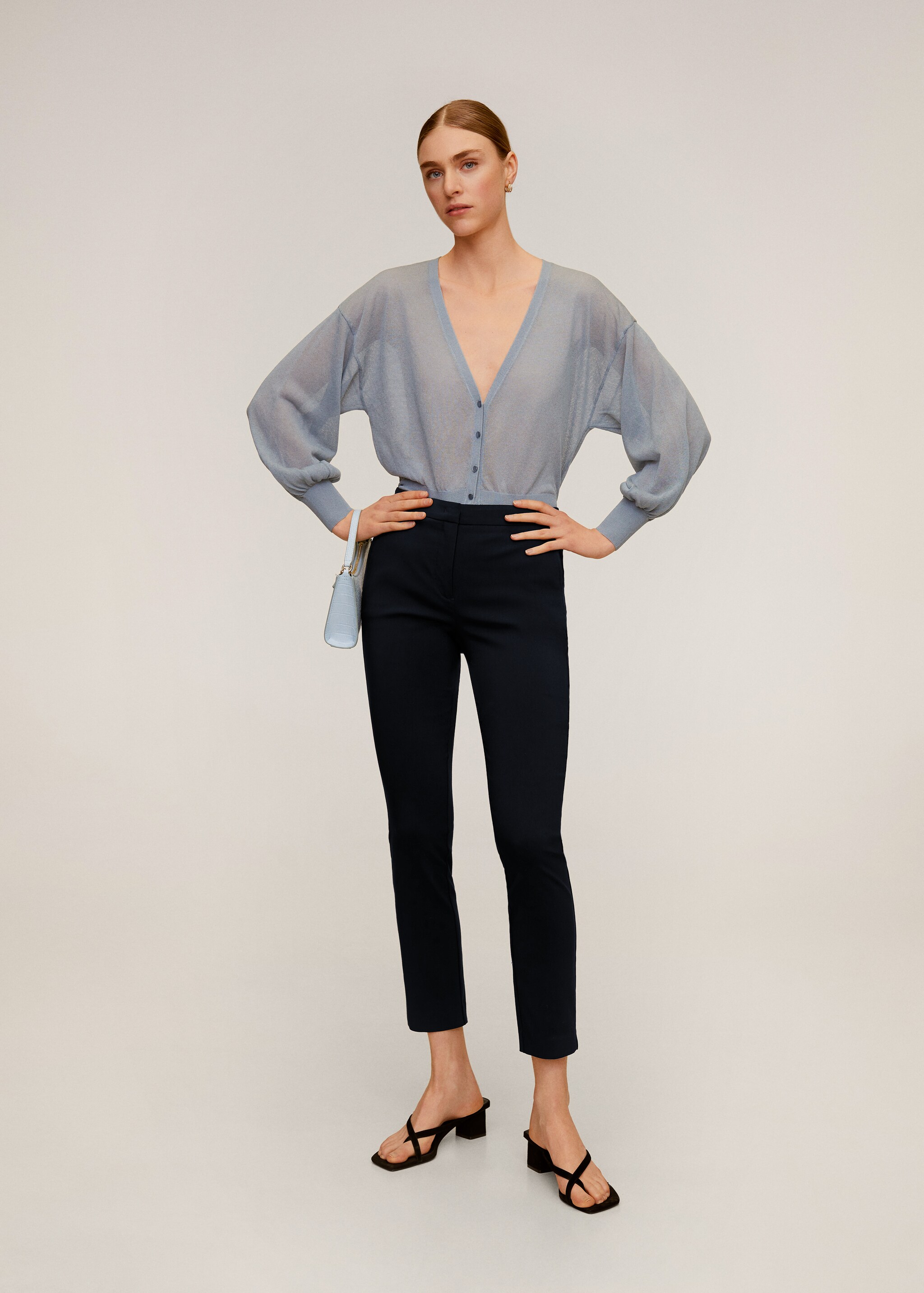Pantalón skinny crop - Plano general