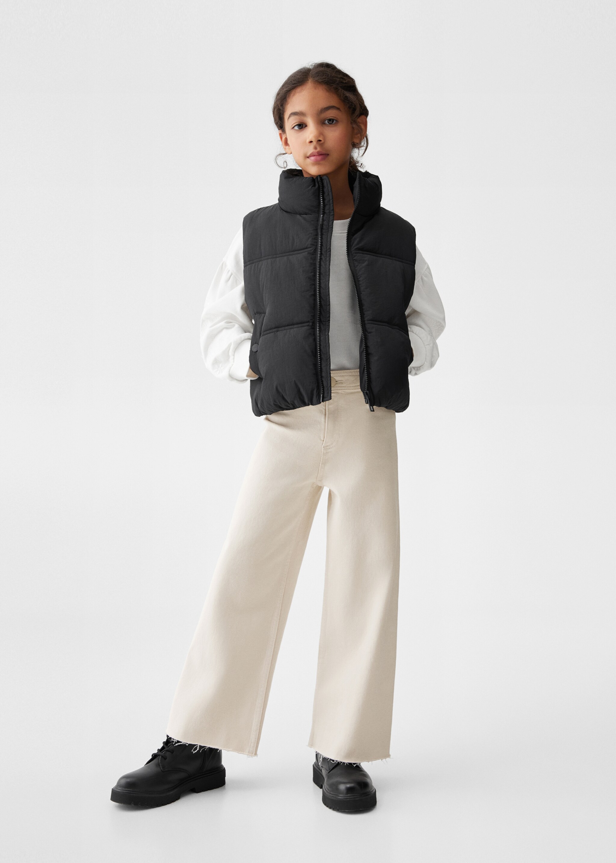 Quilted gilet - General plane
