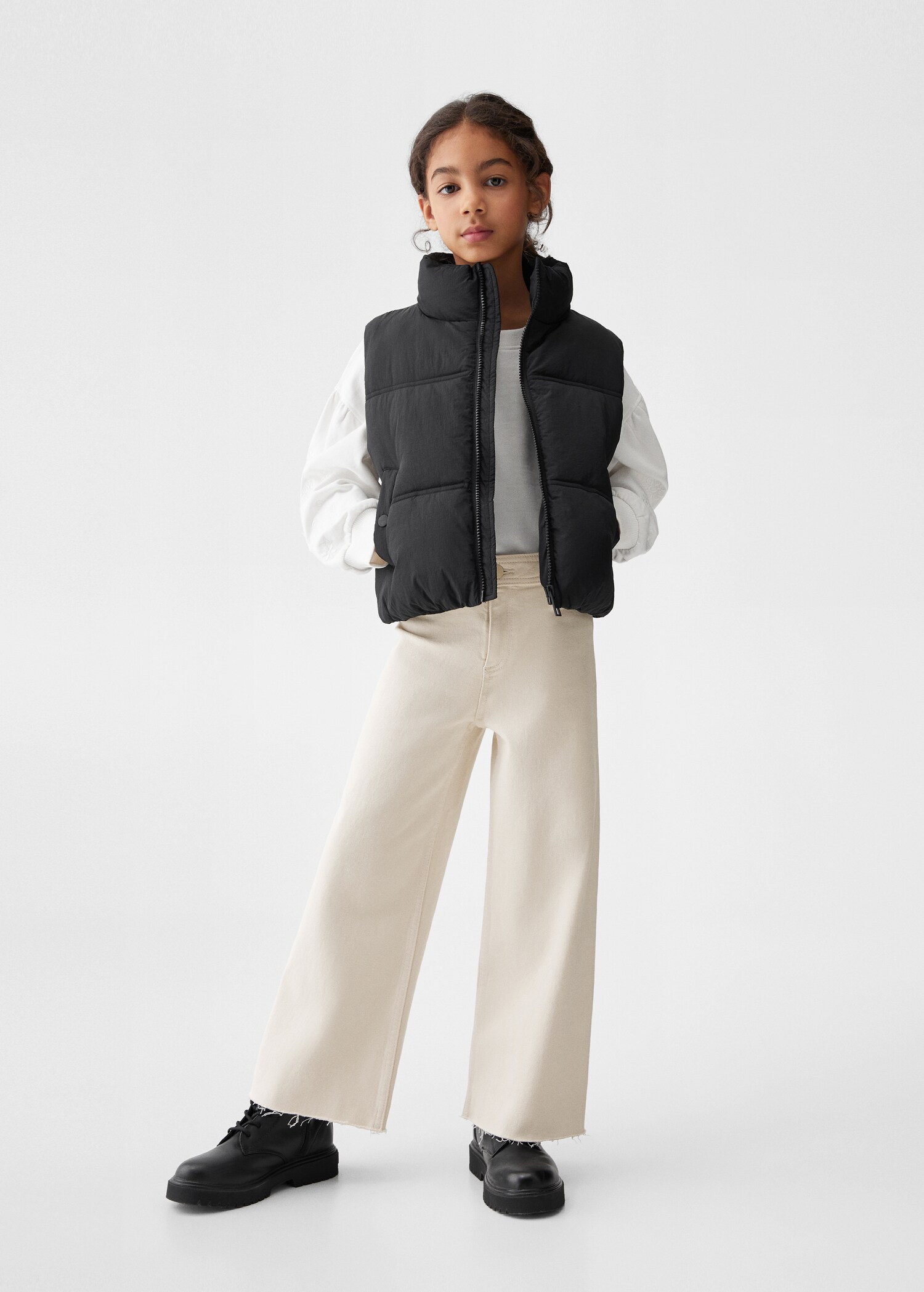 Quilted gilet - General plane