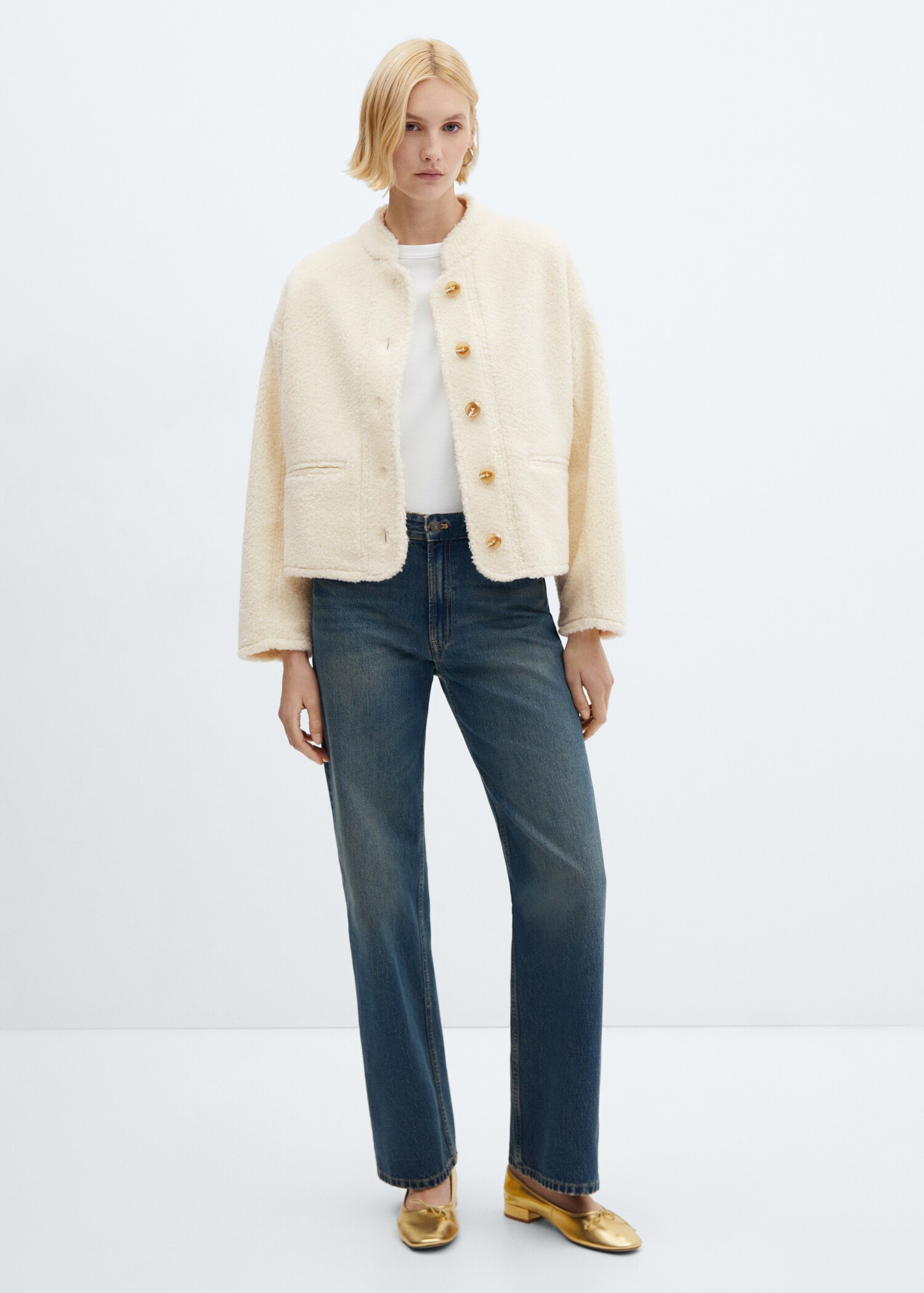 Chaqueta borreguito - Plano general