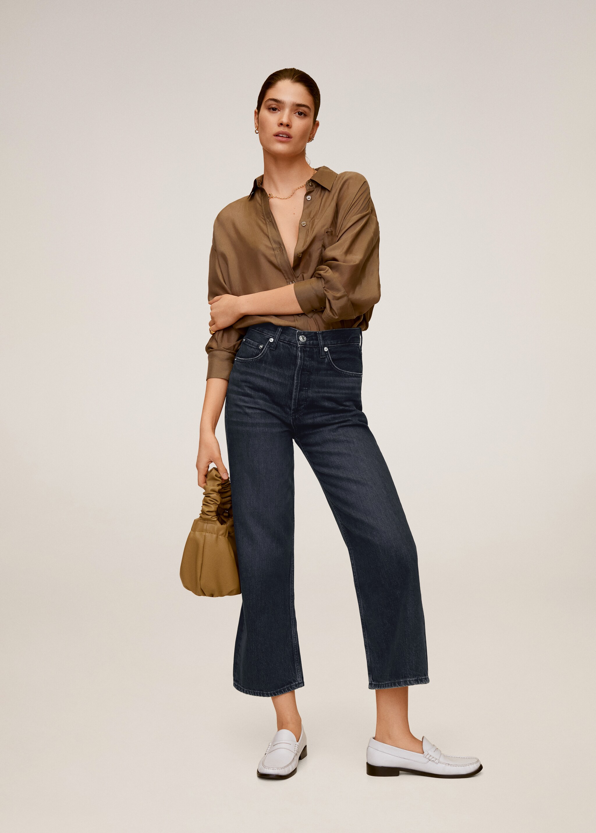 Jeans Straight high waist  - Plano general