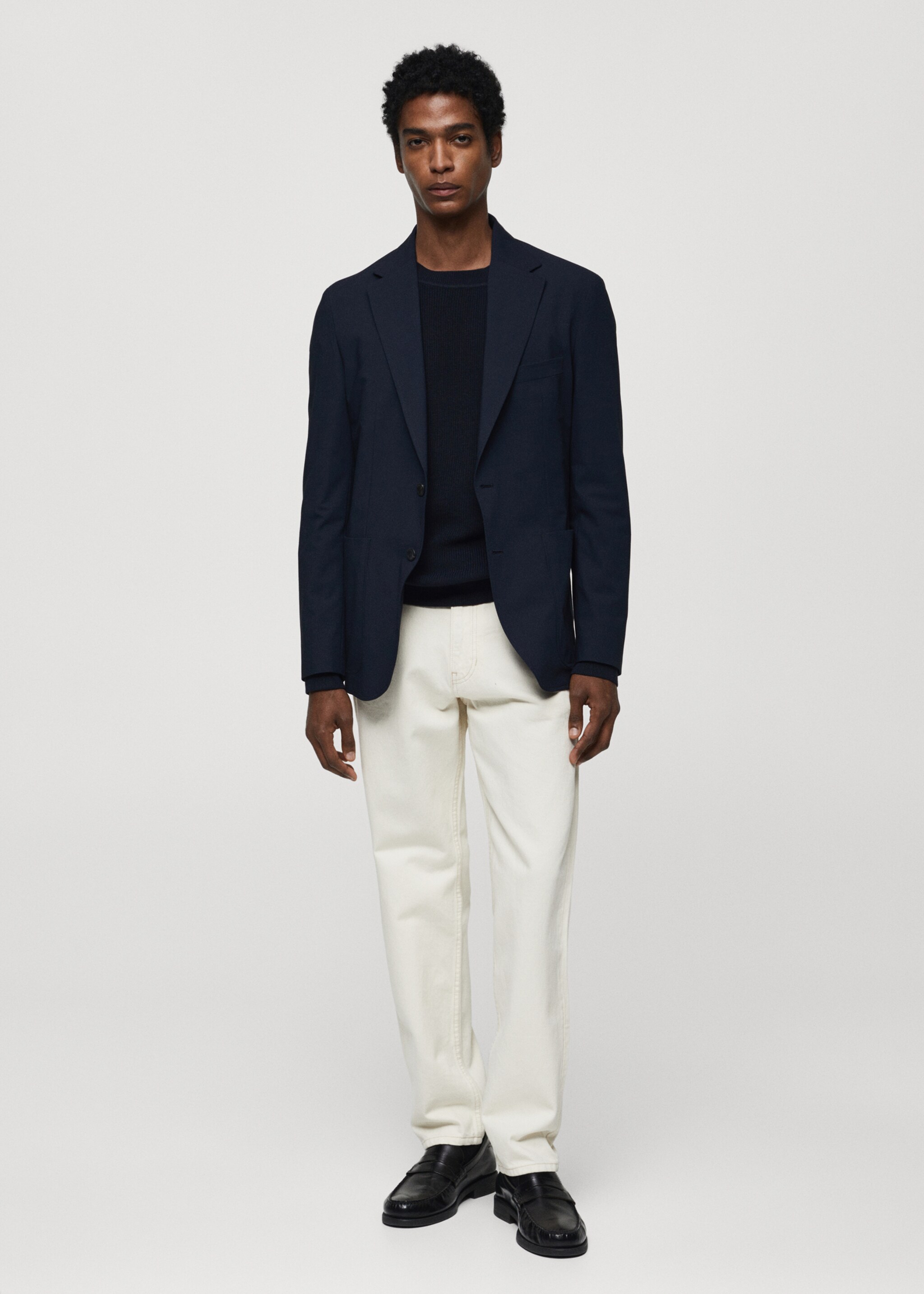 Slim fit sako za odijelo - Opći prikaz