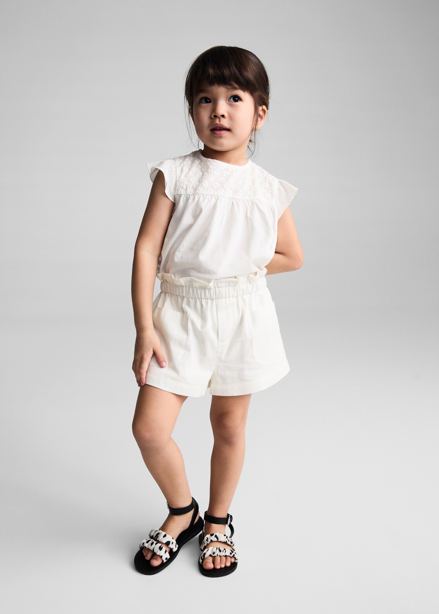 Short taille élastique - Plan général