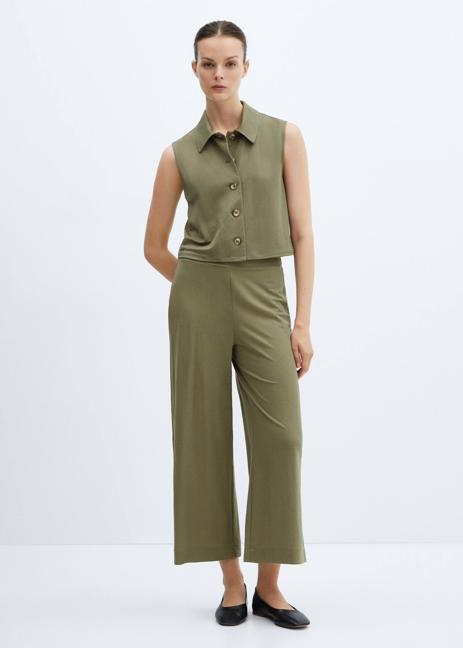 Shirt-collar waistcoat - General plane