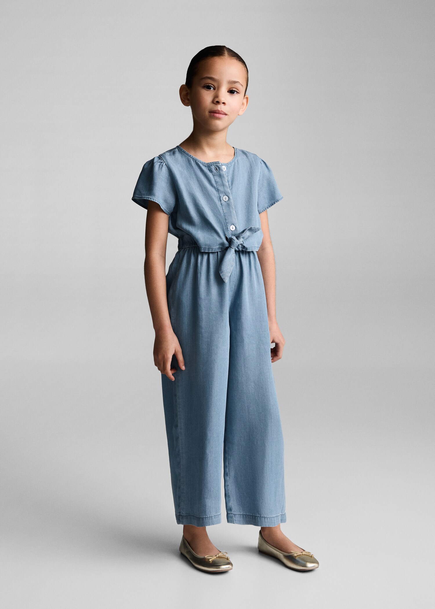 Combi-pantalon denim - Plan général