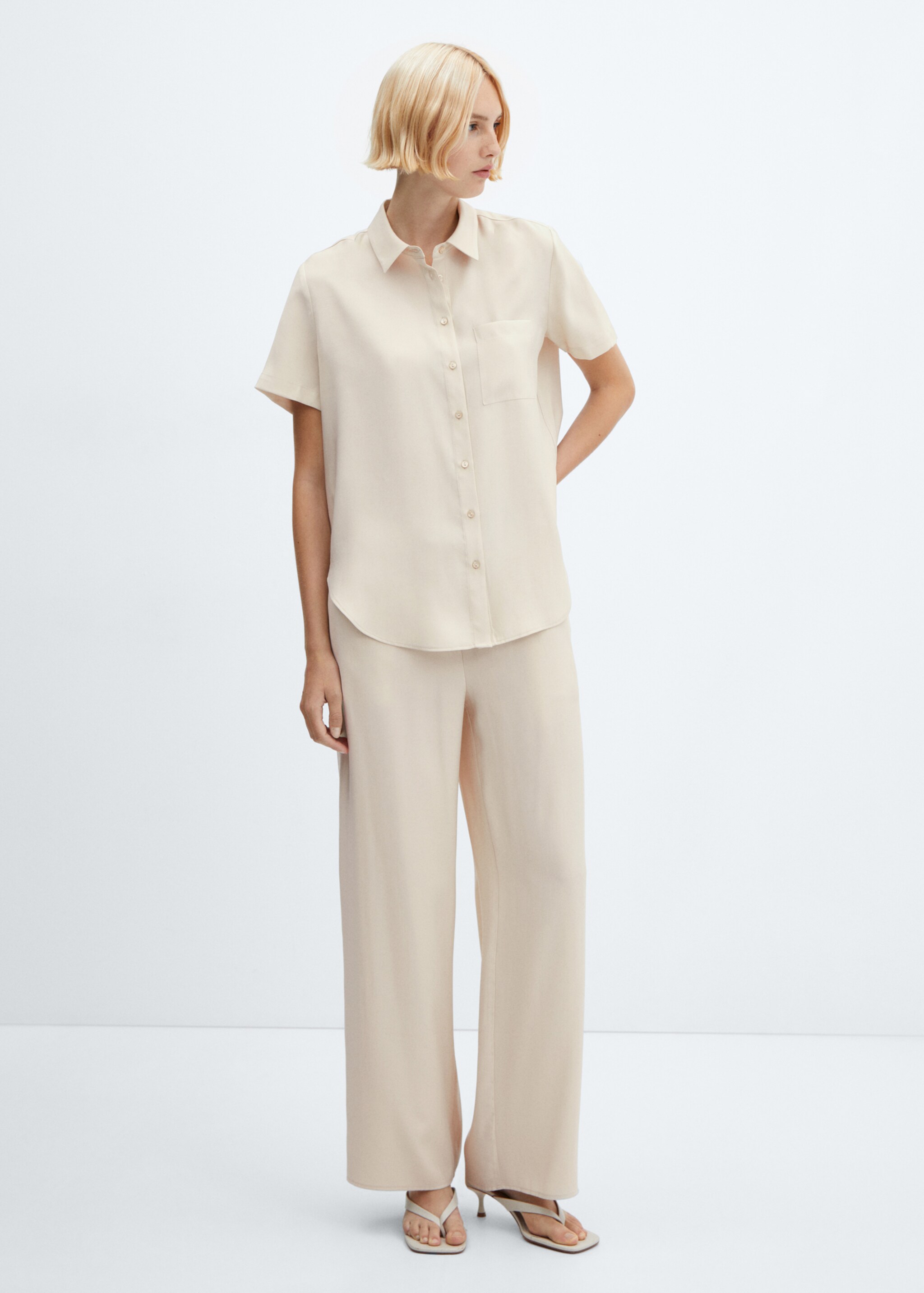 Short sleeve pocket shirt - General plane
