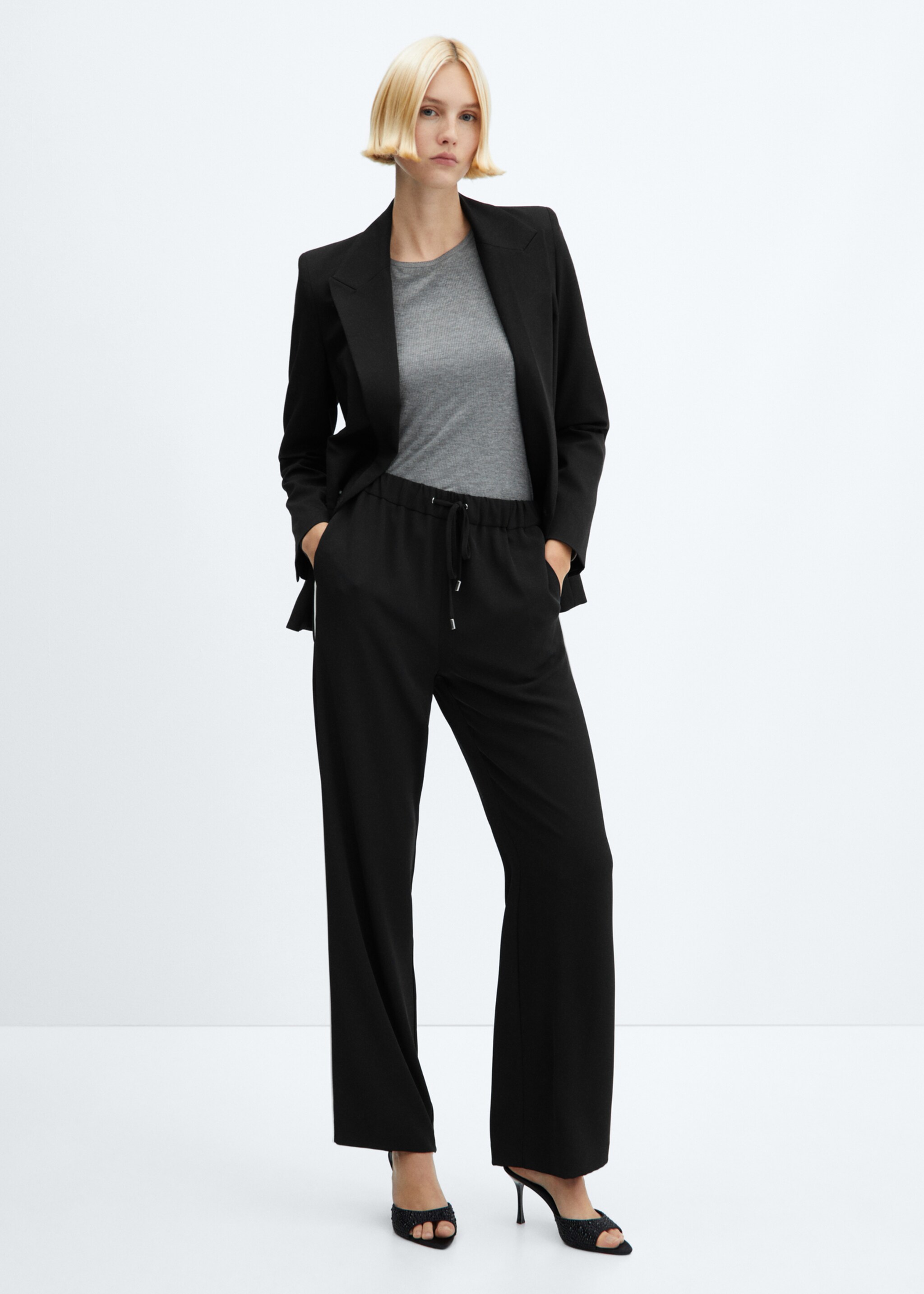 Elastic waist trousers - General plane