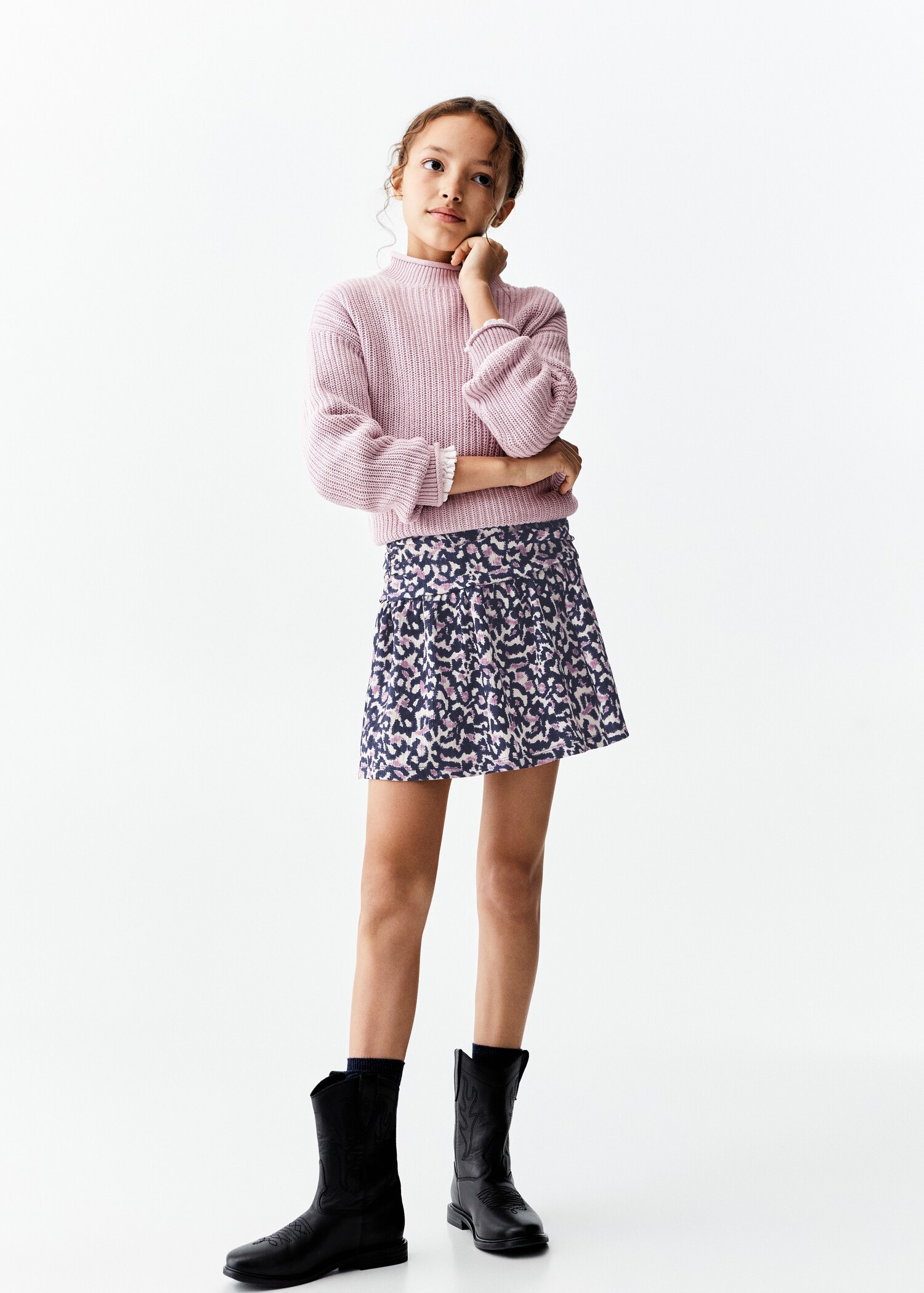 Faldilla estampada - Pla general